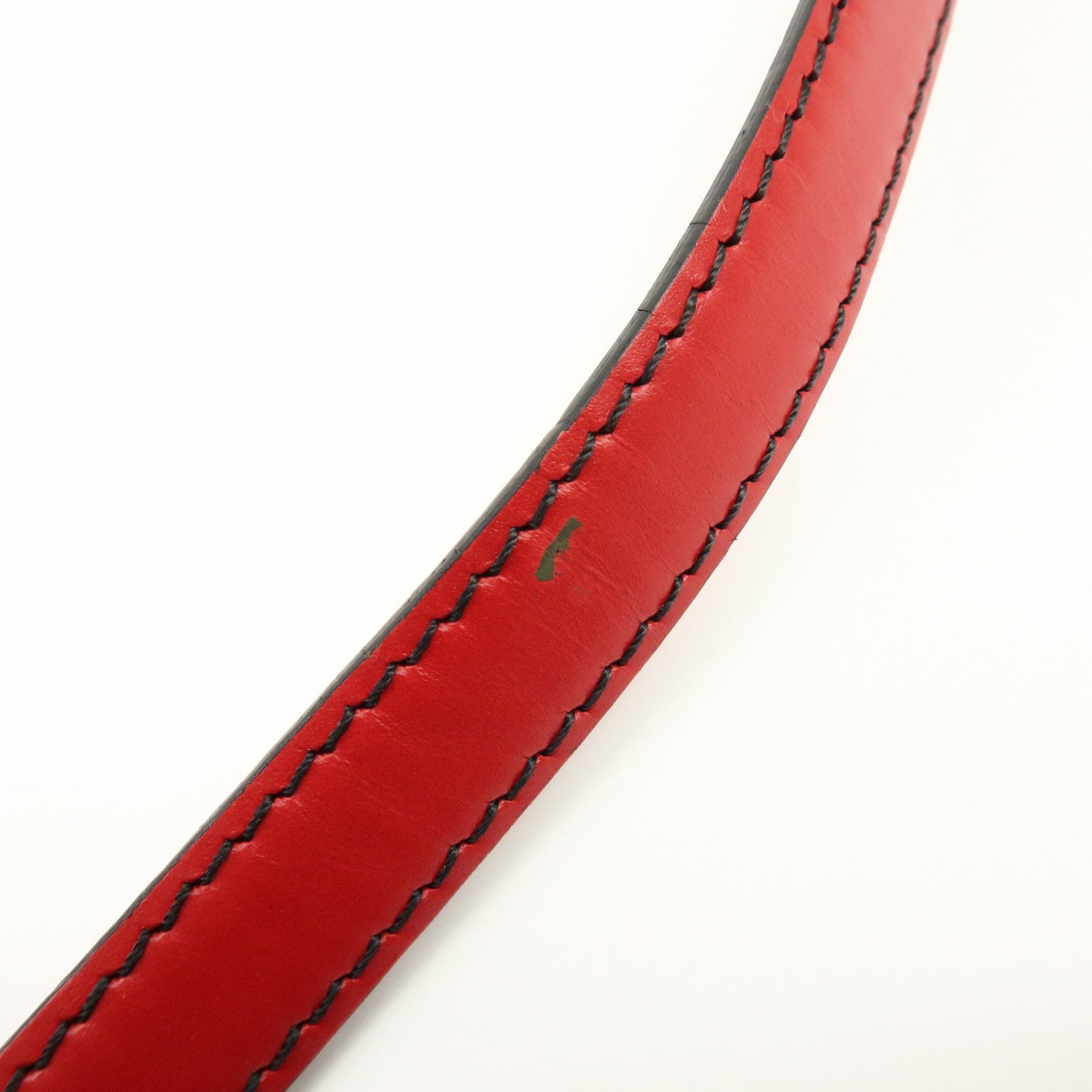 Louis Vuitton Epi Leather Mini Saint Cloud Shoulder Bag Red M52217