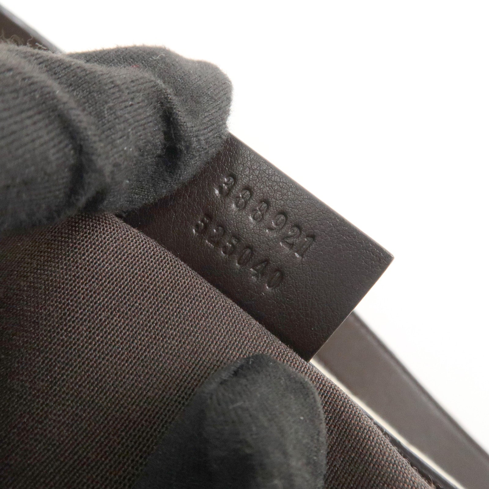 GUCCI Sherry GG Canvas Leather Shoulder Bag Beige 388921 Used