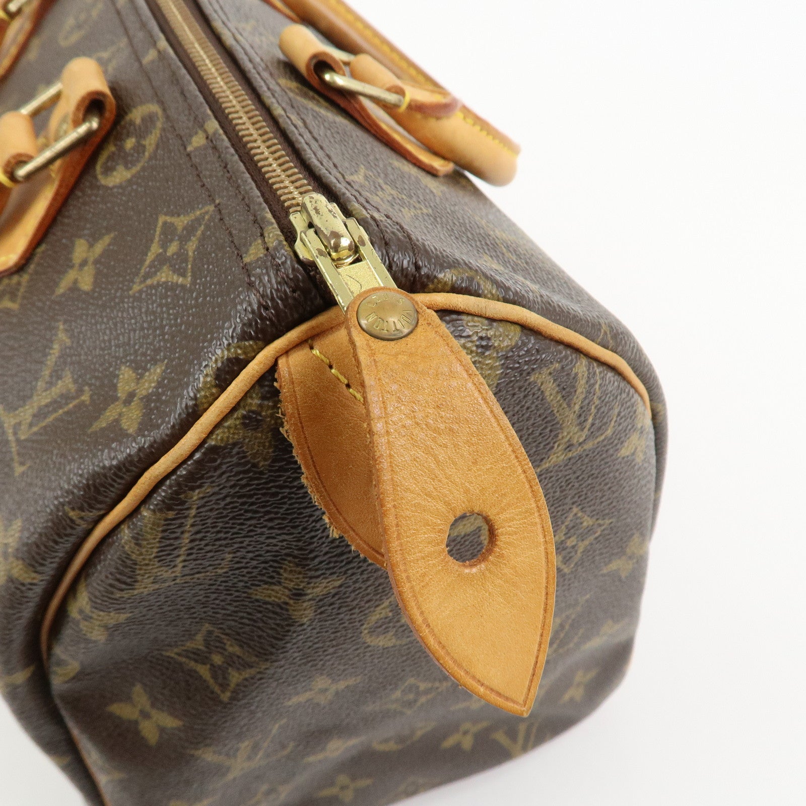 Louis Vuitton Monogram Speedy 30 Boston Bag Hand Bag Brown M41526
