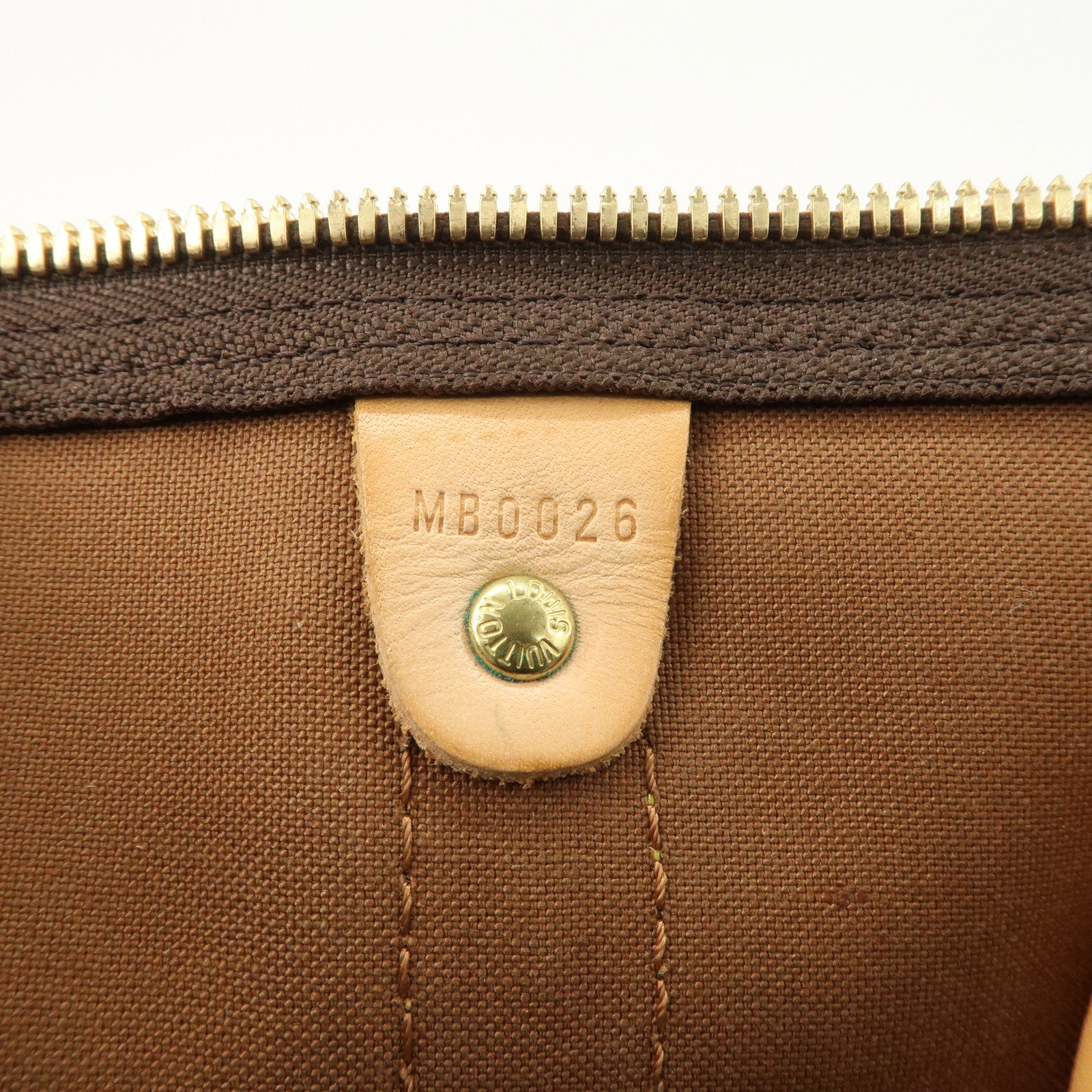 Louis Vuitton Monogram Keep All Bandouliere 50 Boston Bag M41416