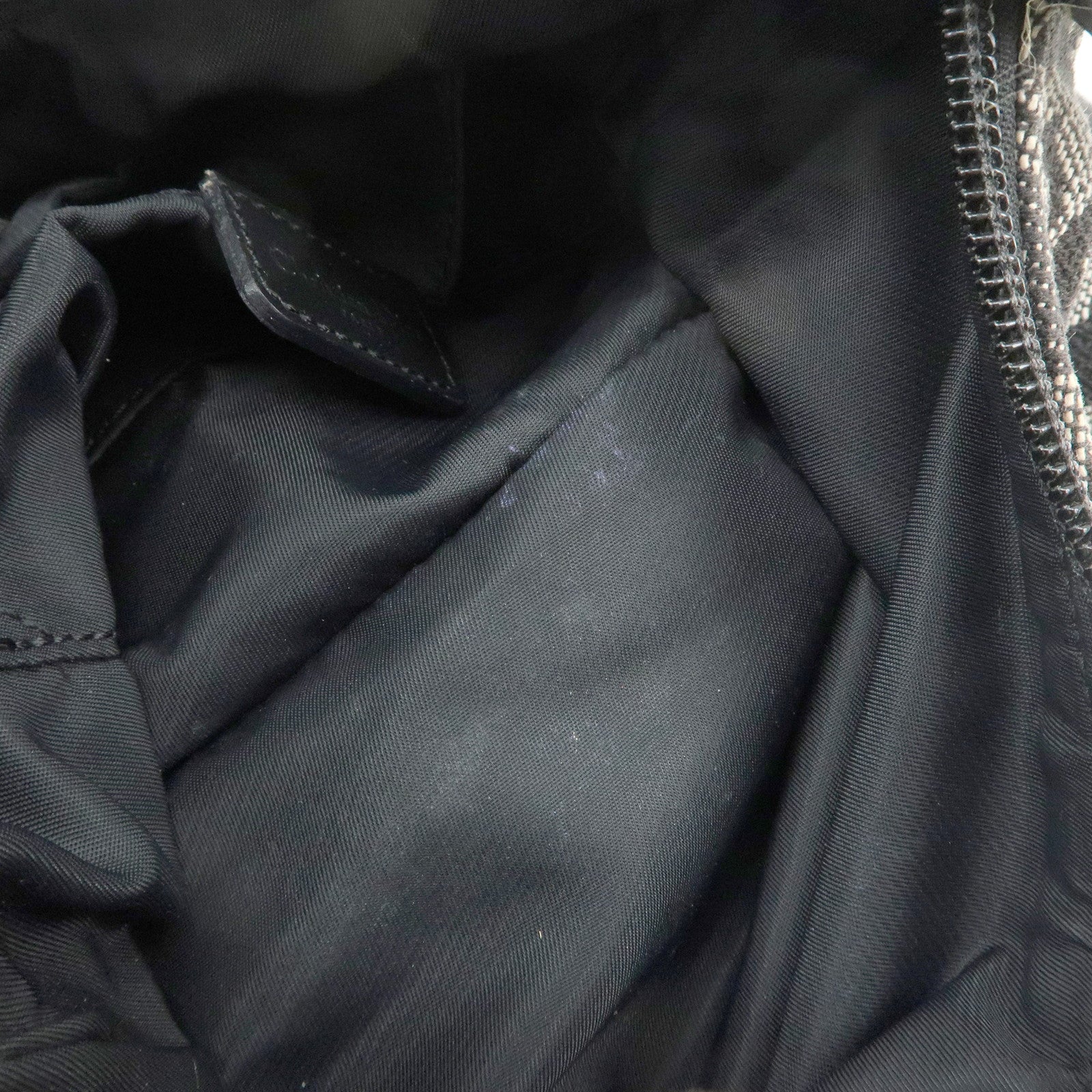 Christian Dior Trotter Jacquard Canvas Nylon Hand Bag Shoulder Bag