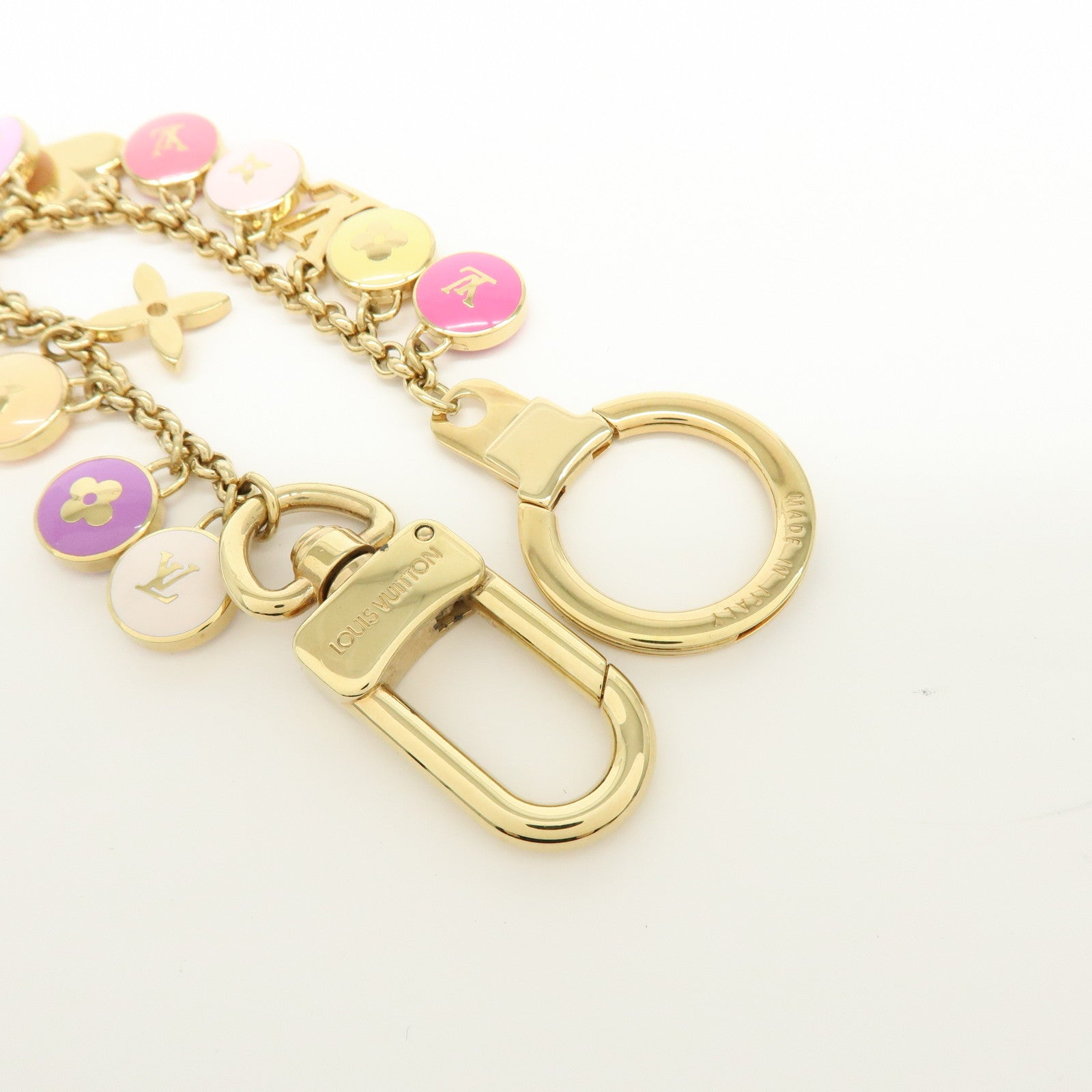 Louis Vuitton Porte Cles Chaine Pastilles Metal Key Chain M66172