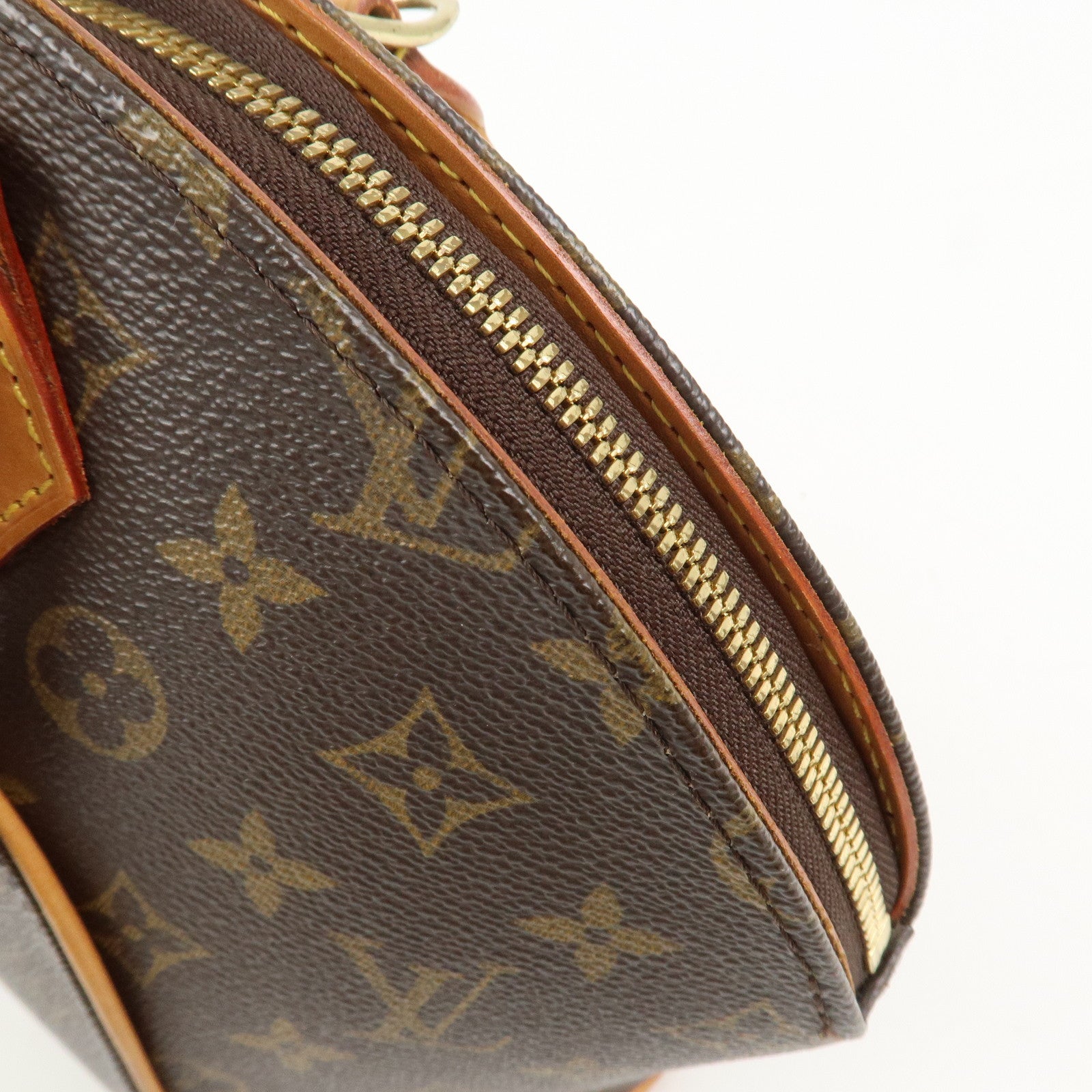 Louis Vuitton Monogram Ellipse PM Hand Bag Brown M51127