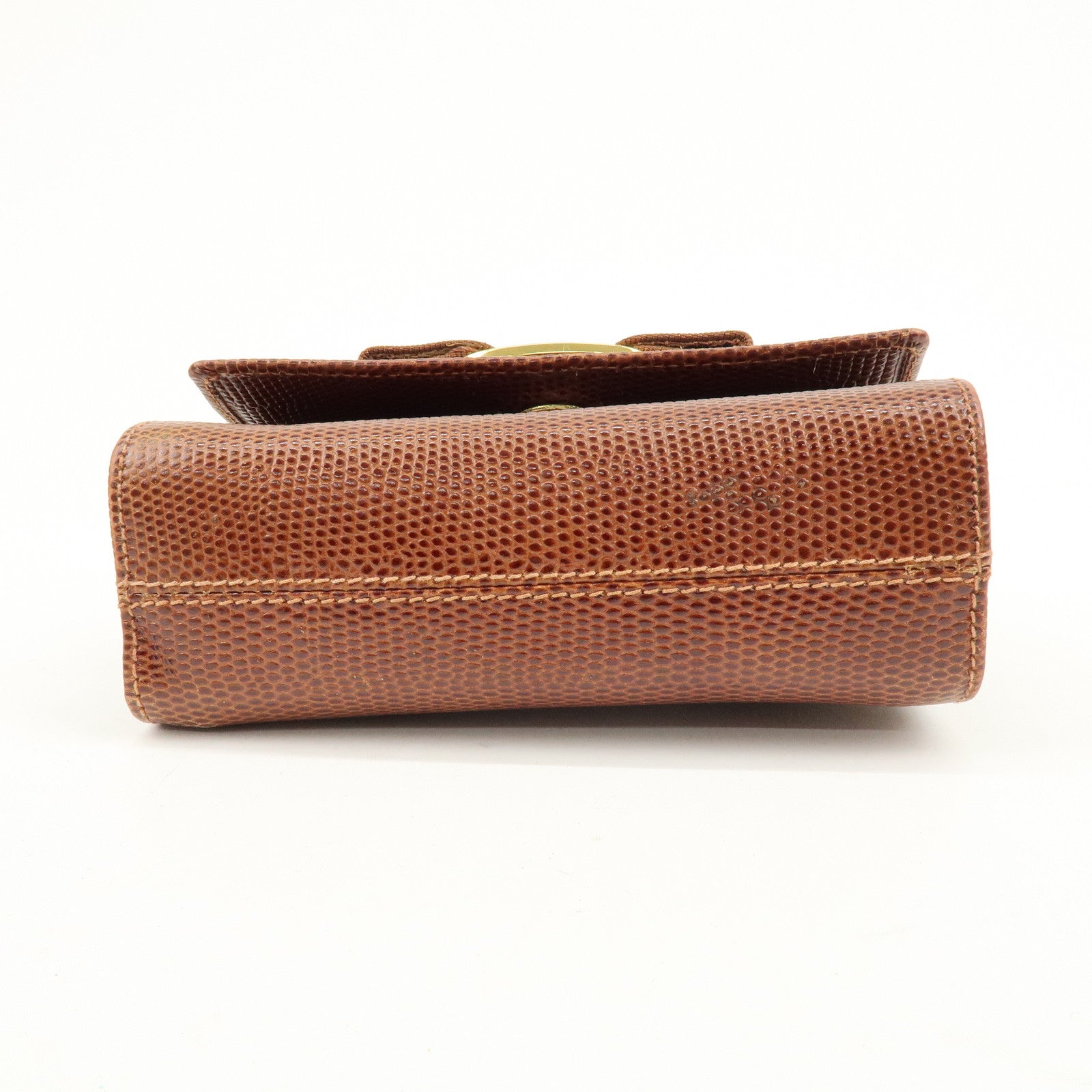 Ferragamo Vara Ribbon Embossed Leather 3Way Shoulder Waist Bag