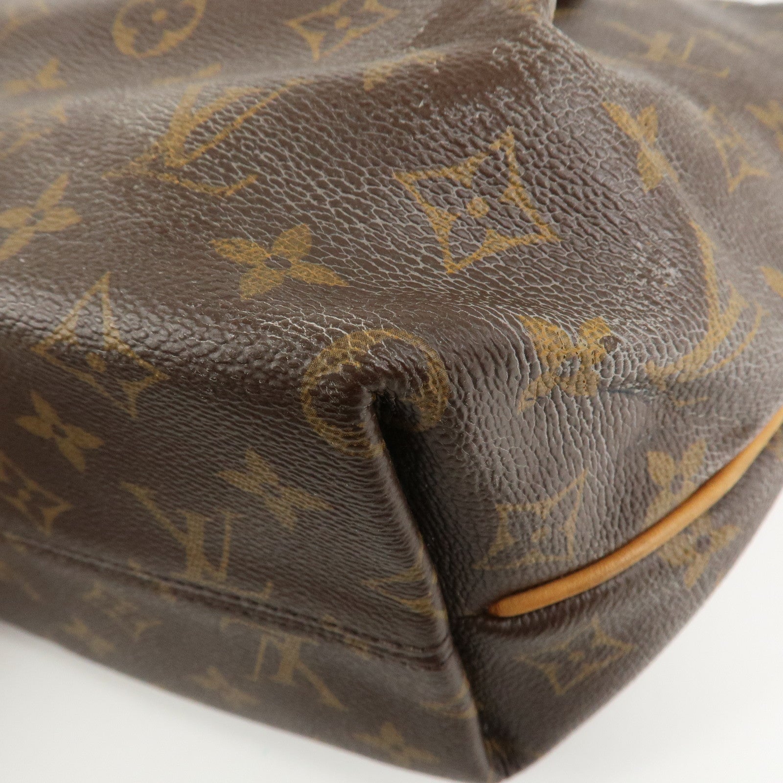 Louis Vuitton Monogram Turenne PM 2Way Hand Bag Brown M48813 Used