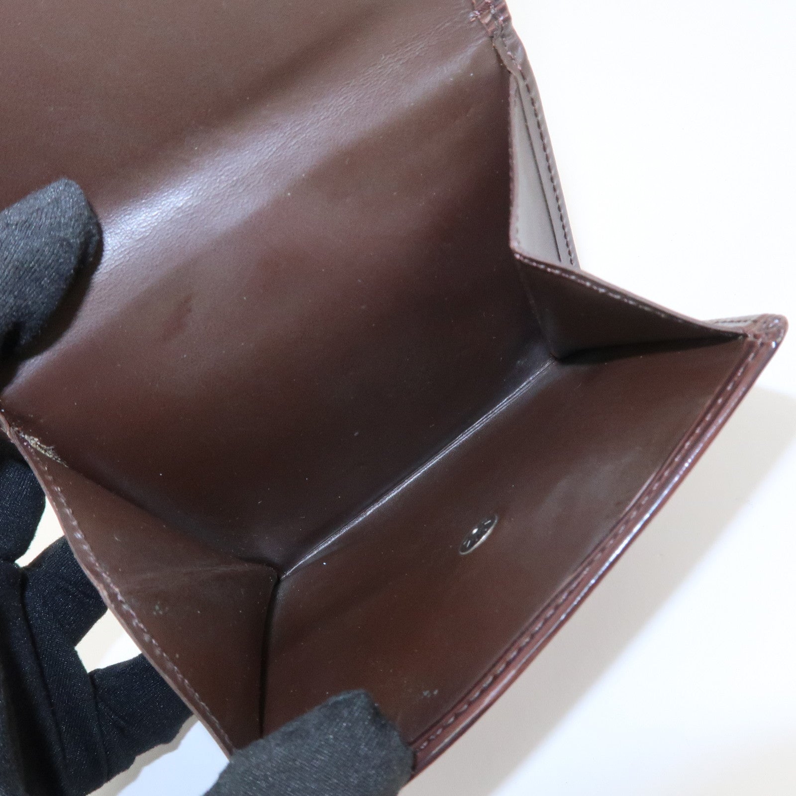 Louis Vuitton Epi Porte Monnaie Billets Carte Credit Mocha M6348D