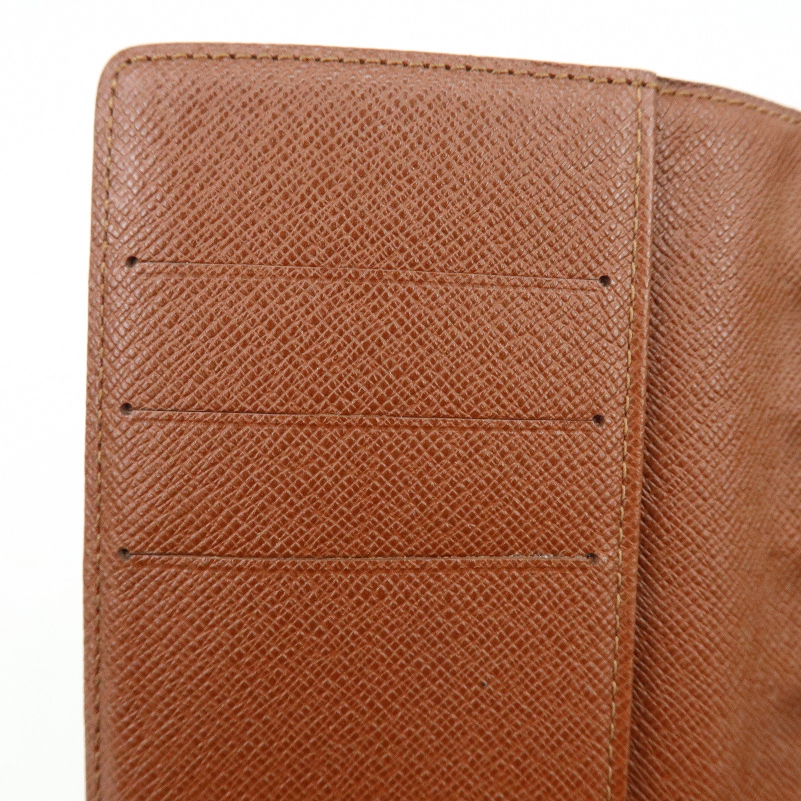 Louis Vuitton Monogram Agenda PM Planner Cover Brown R20005