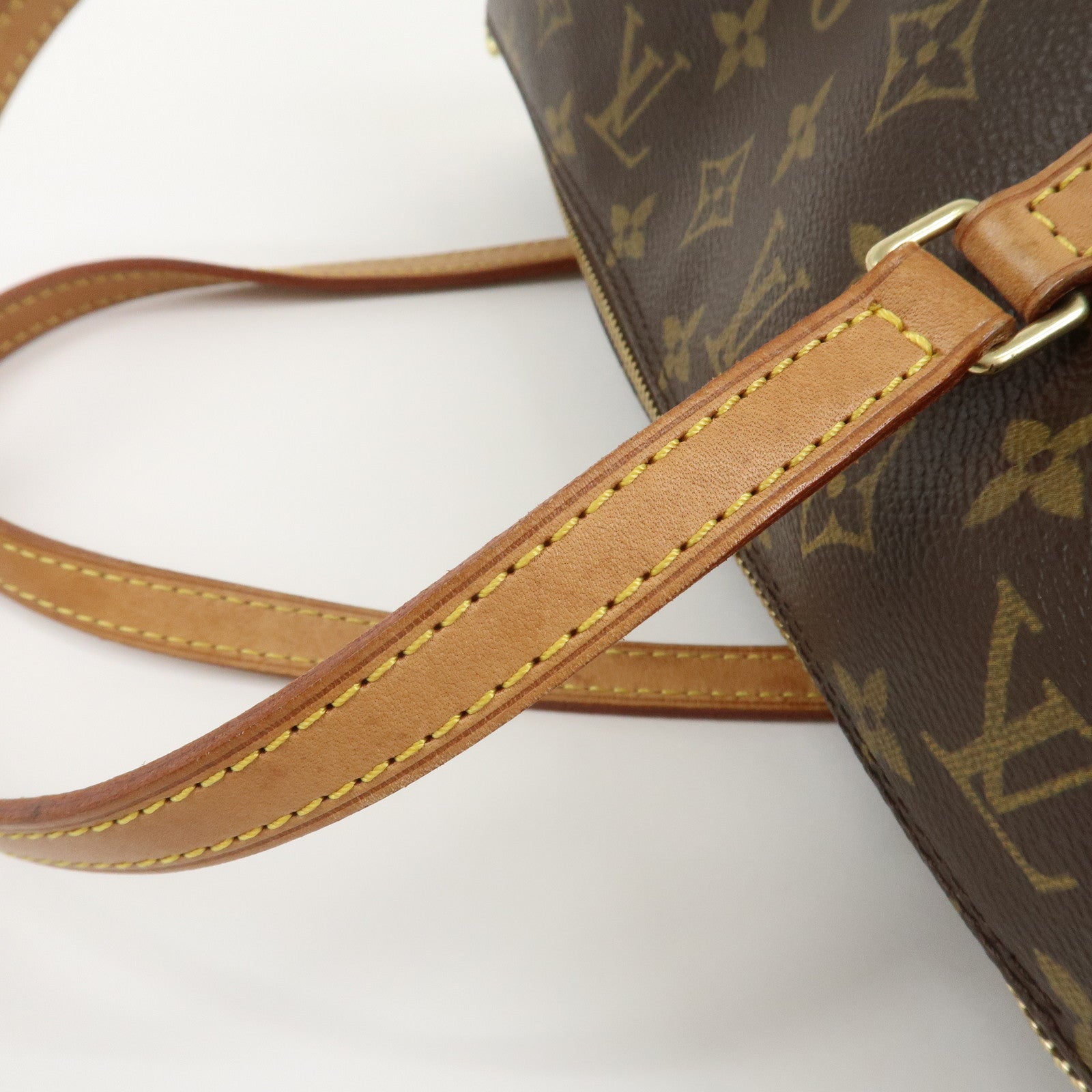 Louis Vuitton Monogram Papillon 30 Hand Bag Brown M51385