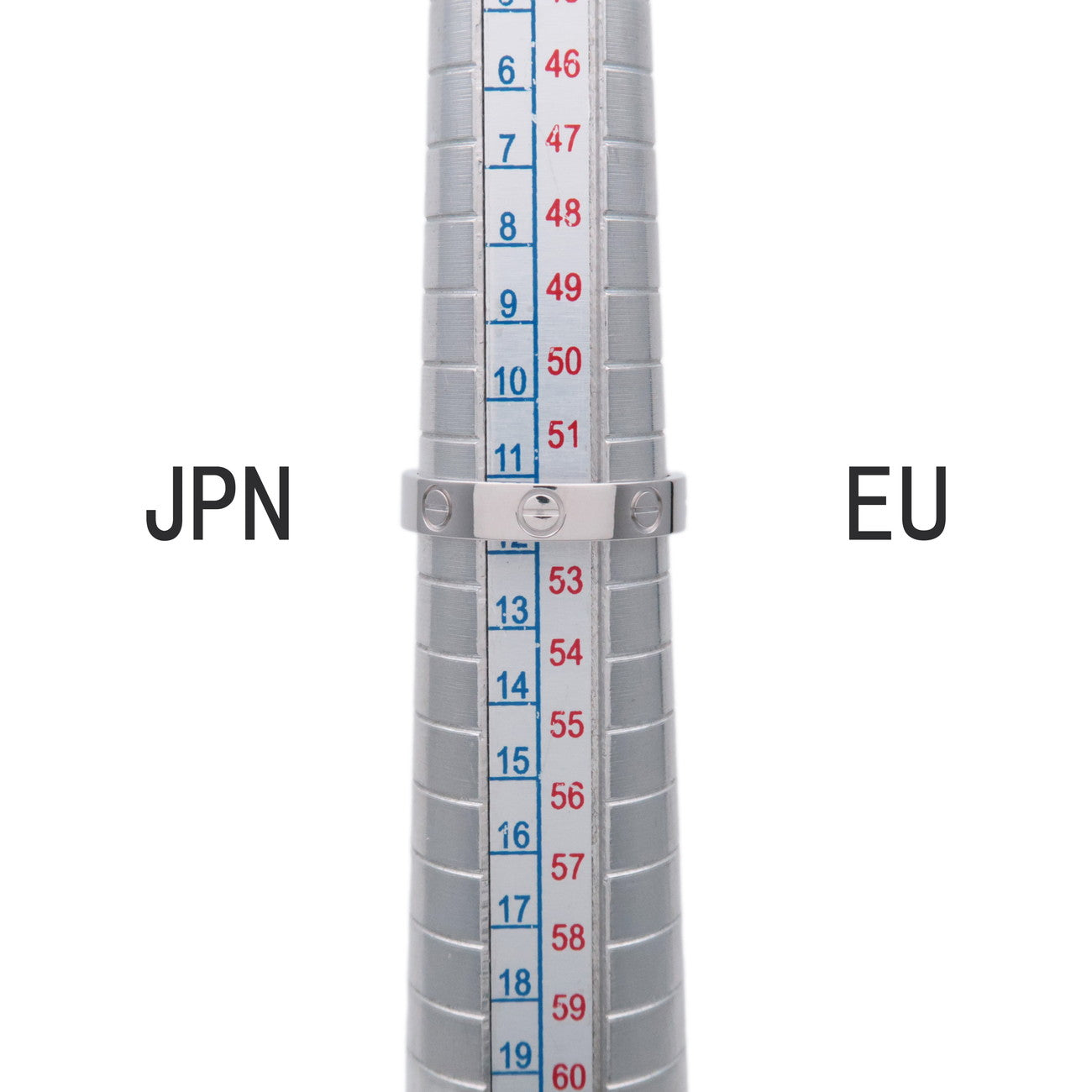 Cartier Mini Love Ring K18WG 750WG White Gold #52 US6-6.5 EU52