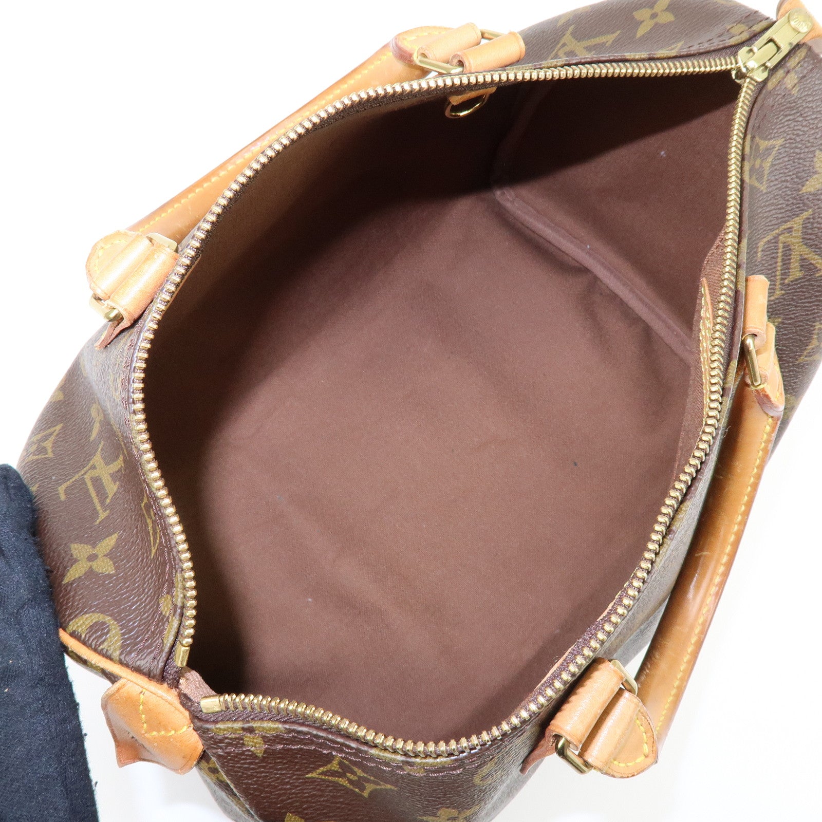 Louis Vuitton Monogram Speedy 30 Boston Bag Hand Bag Brown M41526