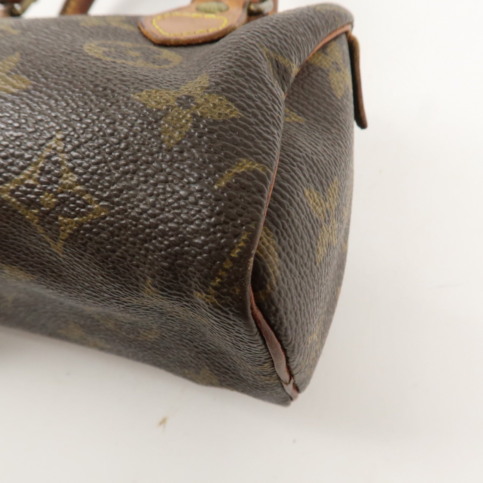 Louis Vuitton Monogram Mini Speedy Hand Bag M41534 Used