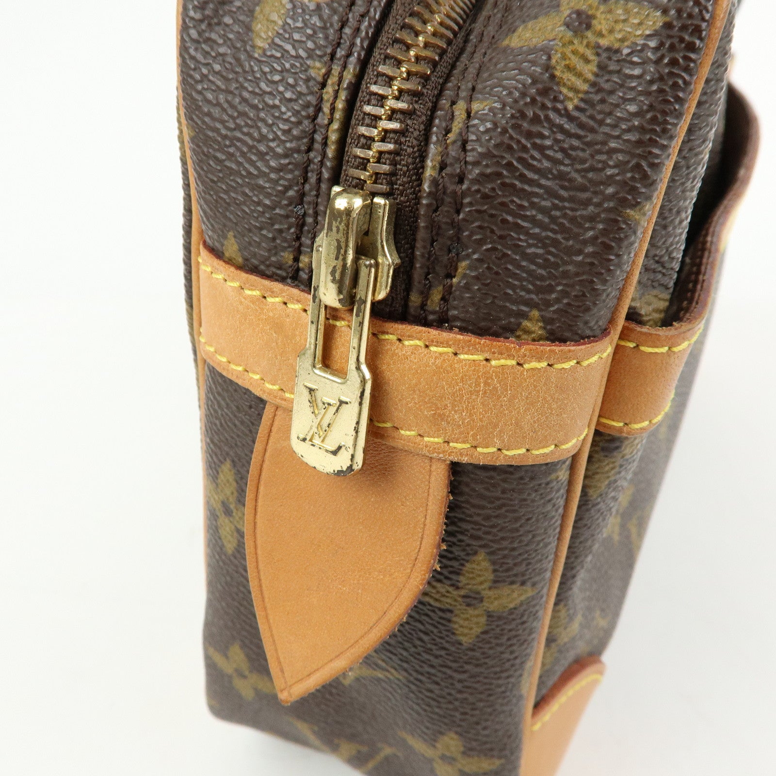 Louis Vuitton Monogram Compiegne 28 Pouch Clutch Bag Brown M51845