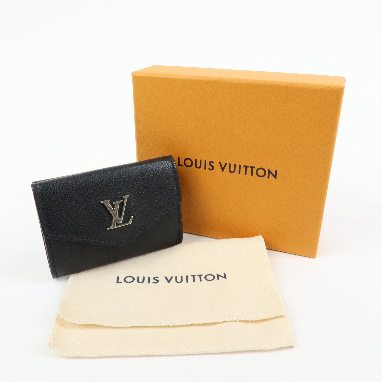 Louis Vuitton Lockme Portefeuille Lock Mini Compact Wallet M63921