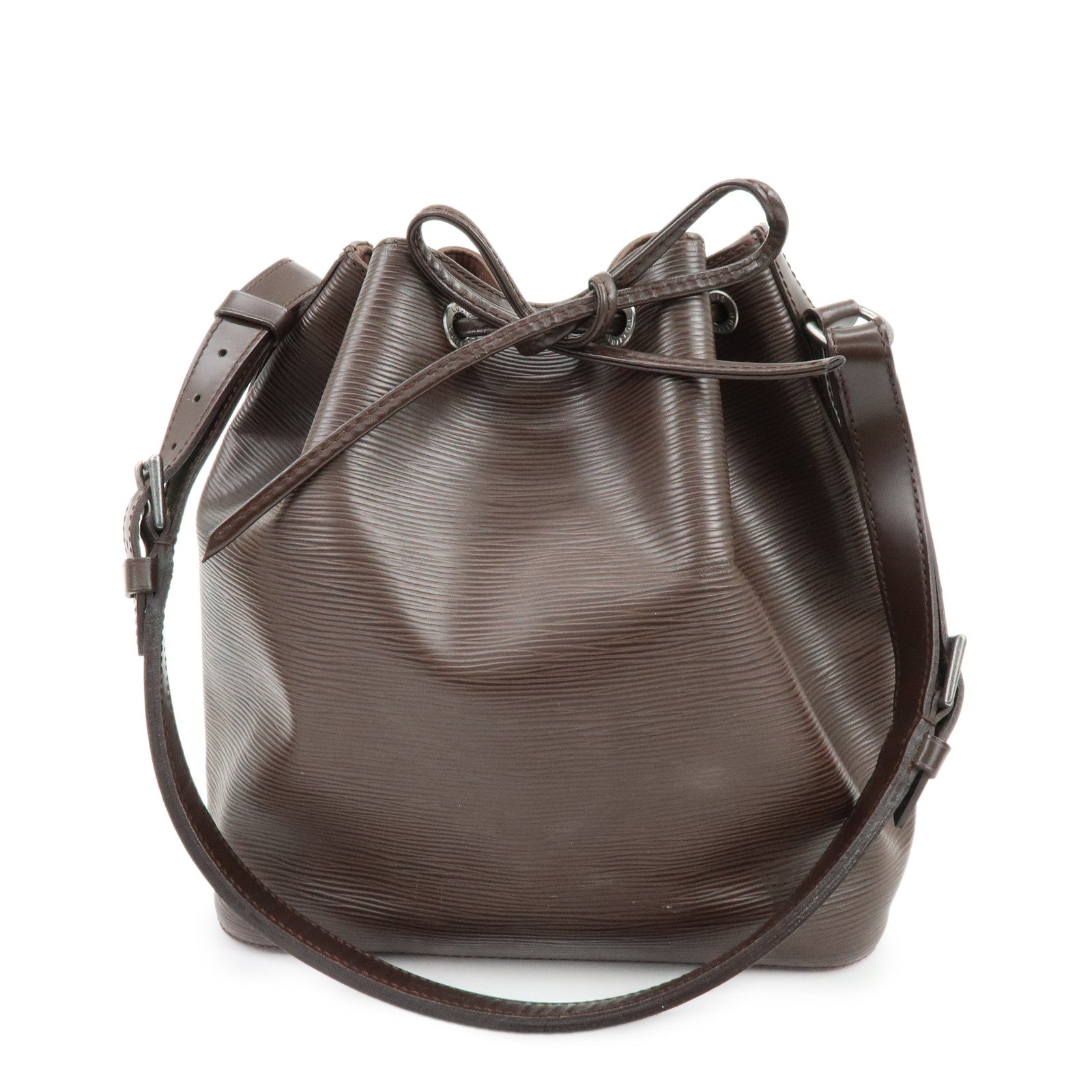Louis Vuitton Epi Leather Petit Noe Shoulder Bag Mocha M5901D