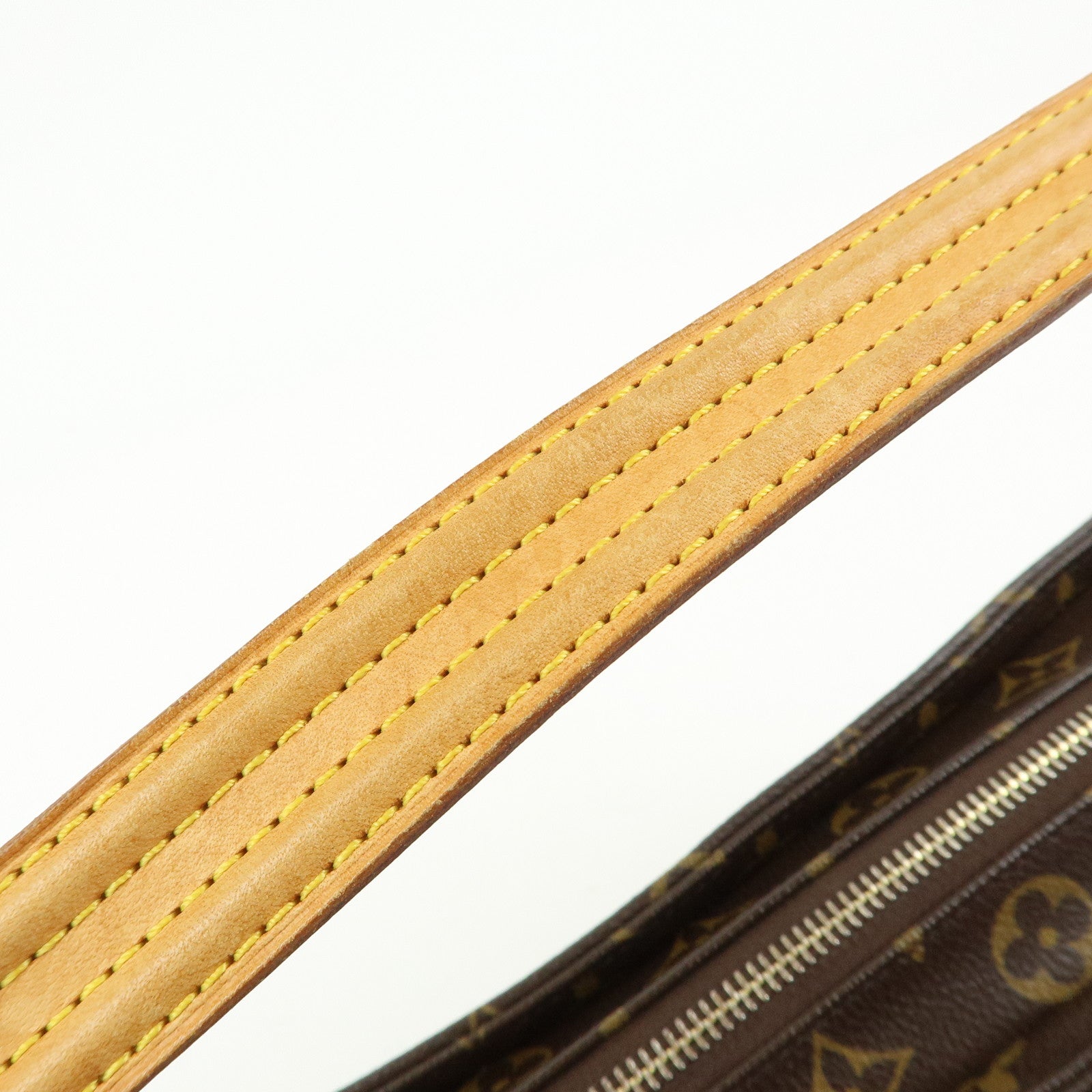 Louis Vuitton Monogram Vivacite Shoulder Bag Hand Bag Brown M51164