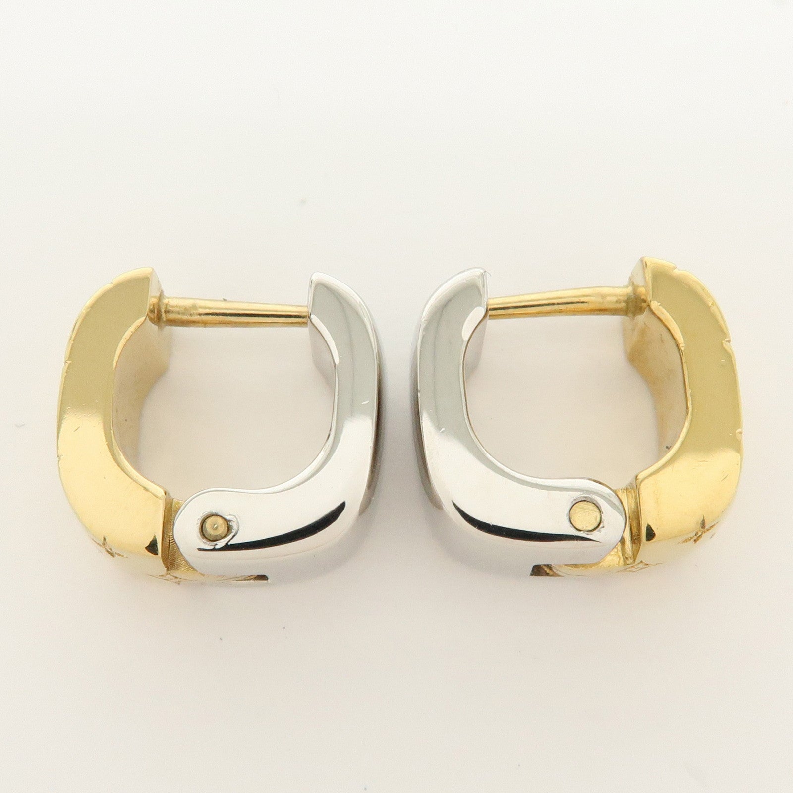 Louis Vuitton Boucles d’oreilles Nanogram Metal Earrings M00397