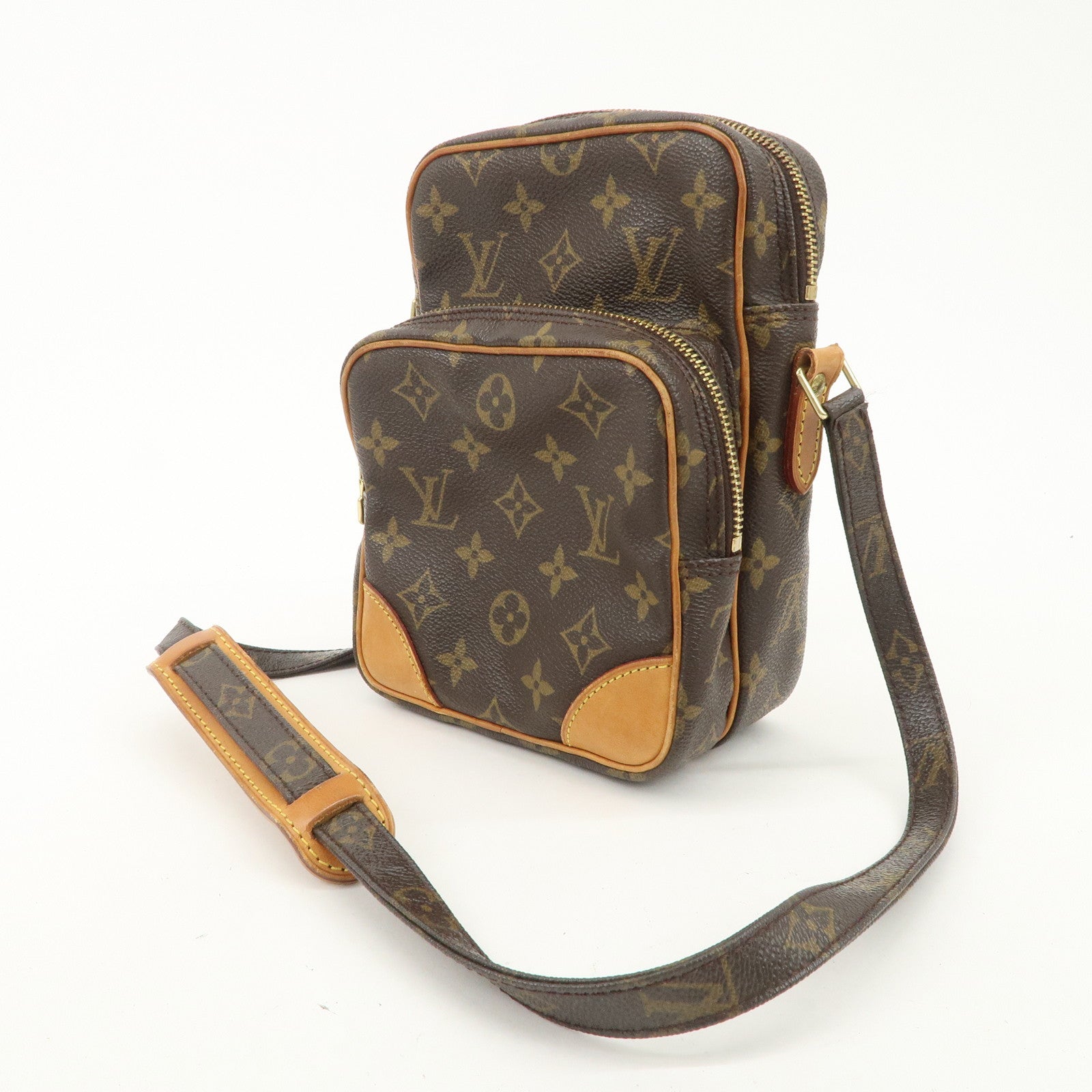 Louis Vuitton Monogram Amazone Shoulder Bag Brown M45236