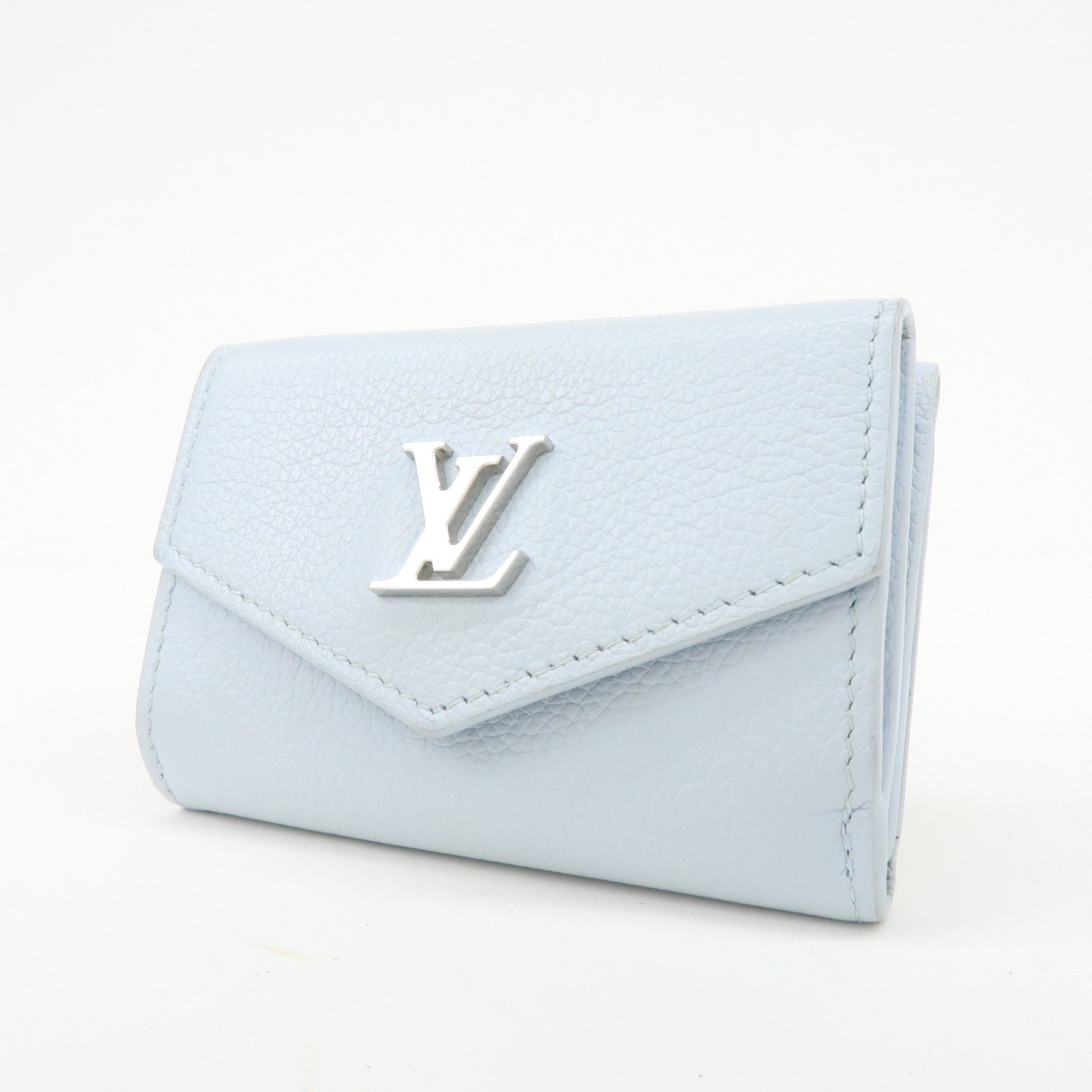 Louis Vuitton Portefeuille Lockmini Taurillon Leather Wallet M83650