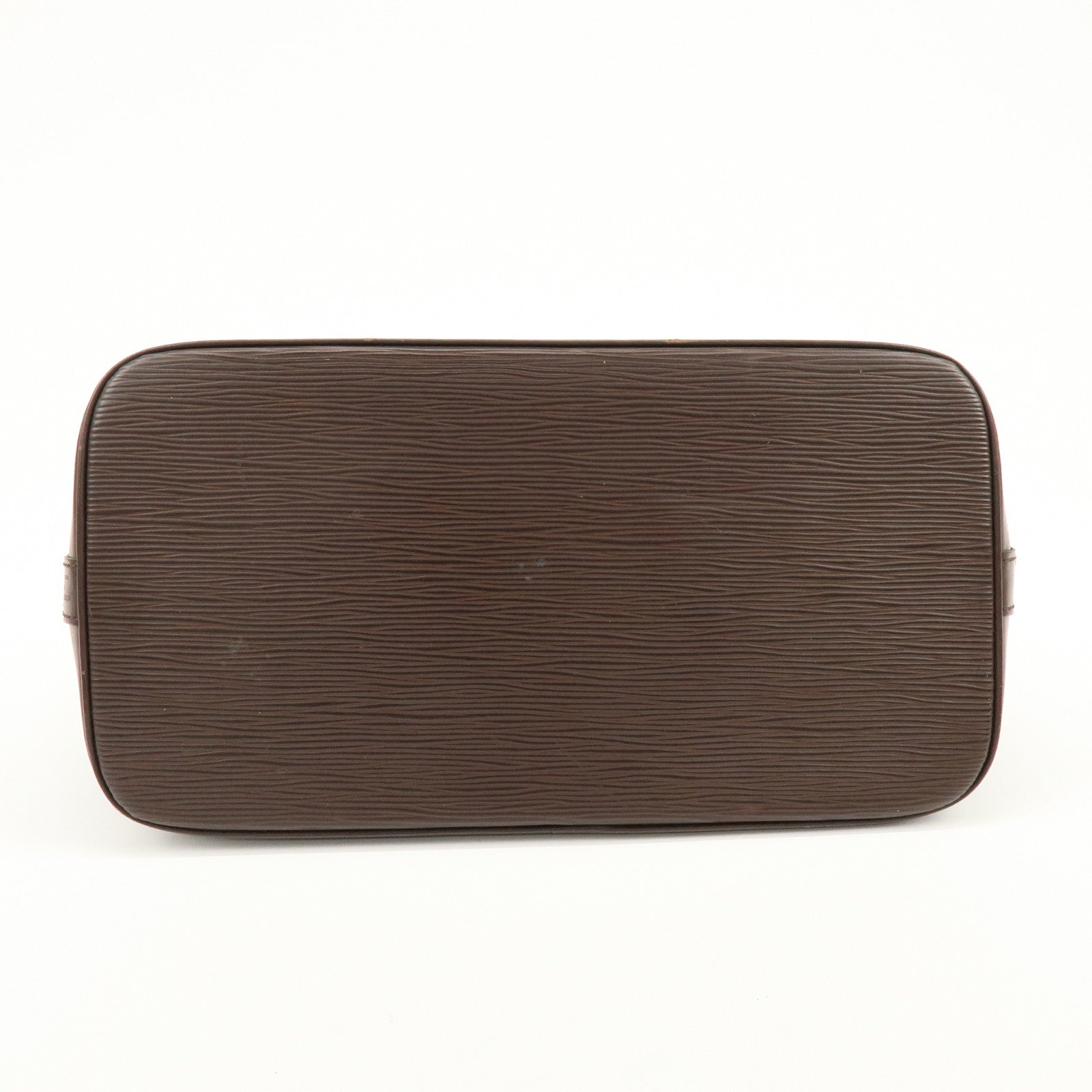 Louis Vuitton Epi Leather Alma Hand Bag Mocha M5214D