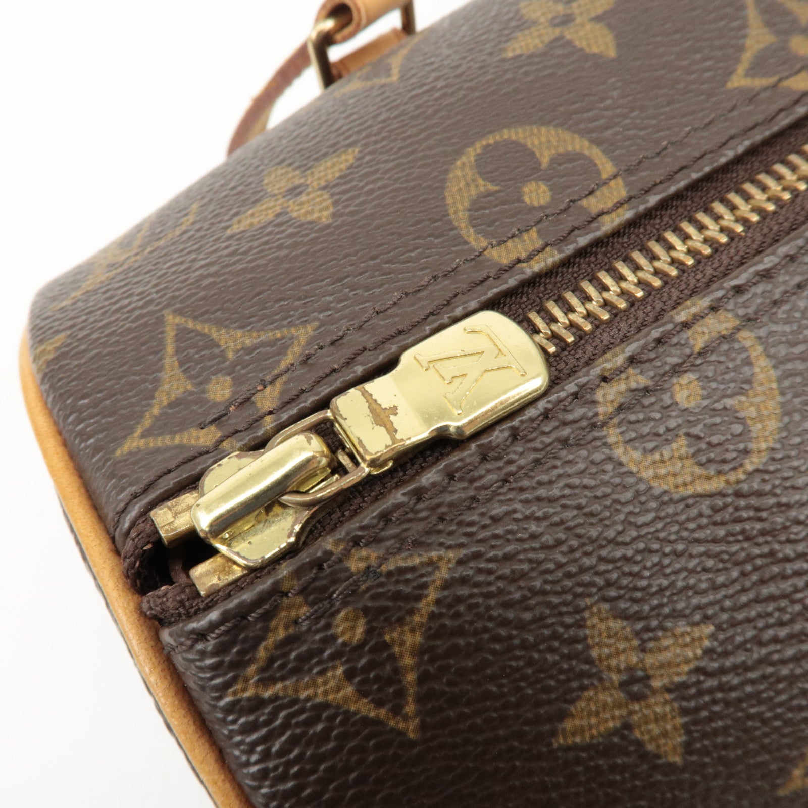 Louis Vuitton Monogram Papillon 26 Hand Bag New Style M51386 Used