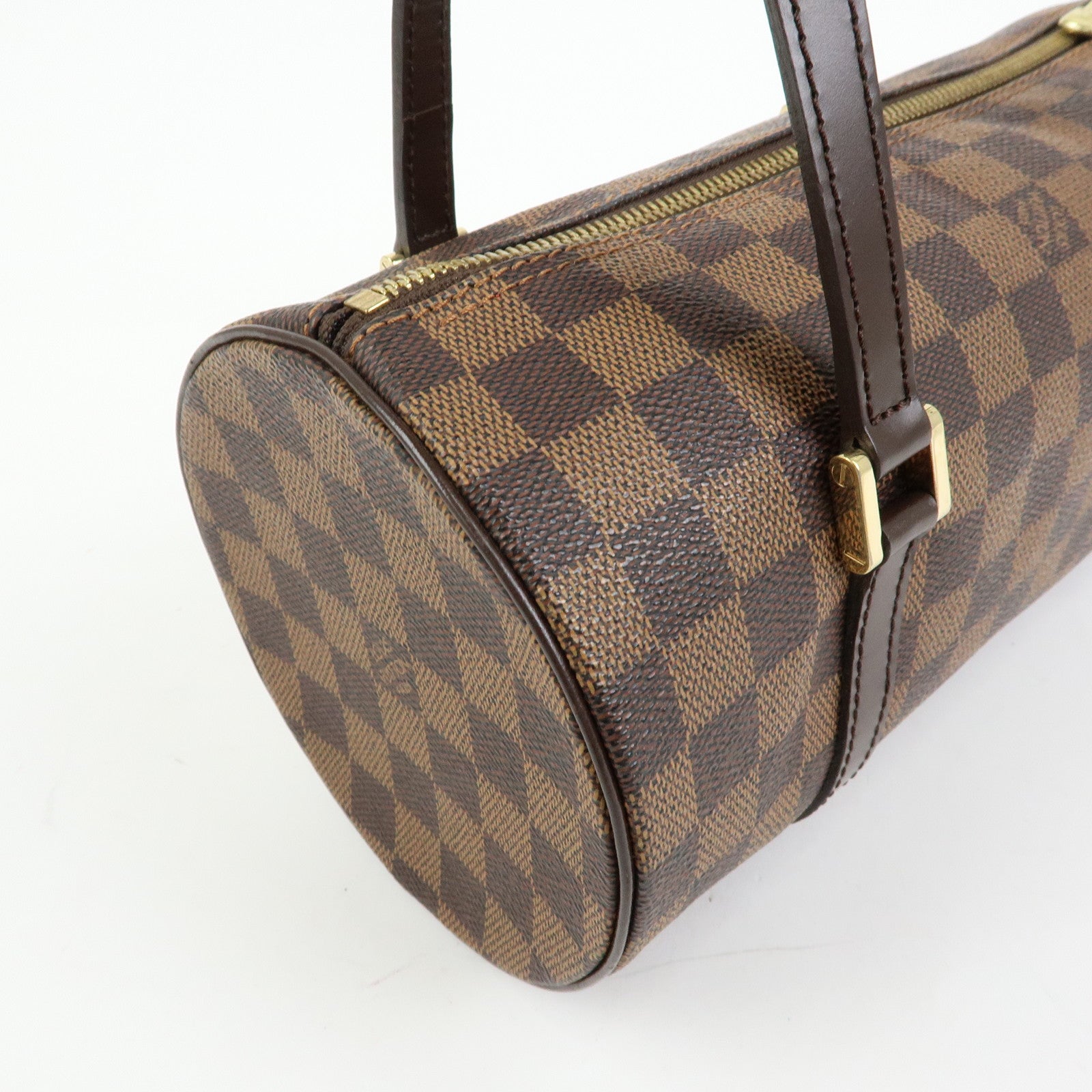 Louis Vuitton Damier Ebene Papillon 26 Hand Bag Brown N51304