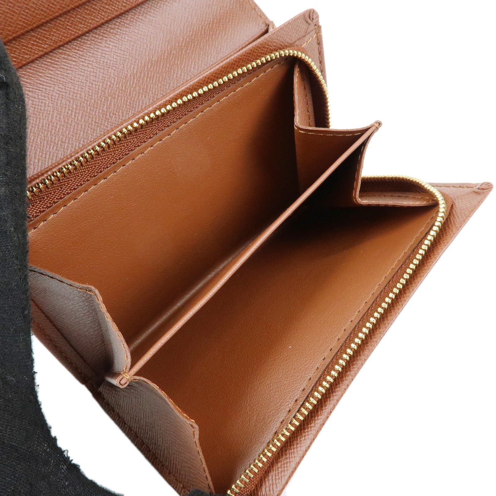 Louis Vuitton Monogram Porte Monnaie Billet Tresor Wallet M61730
