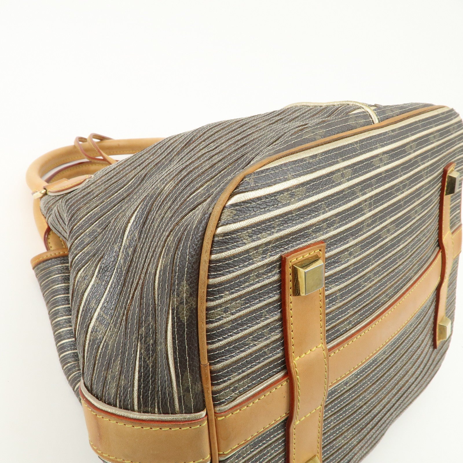 Louis Vuitton Monogram Eden Neo Leather Hand Bag Argent M40355