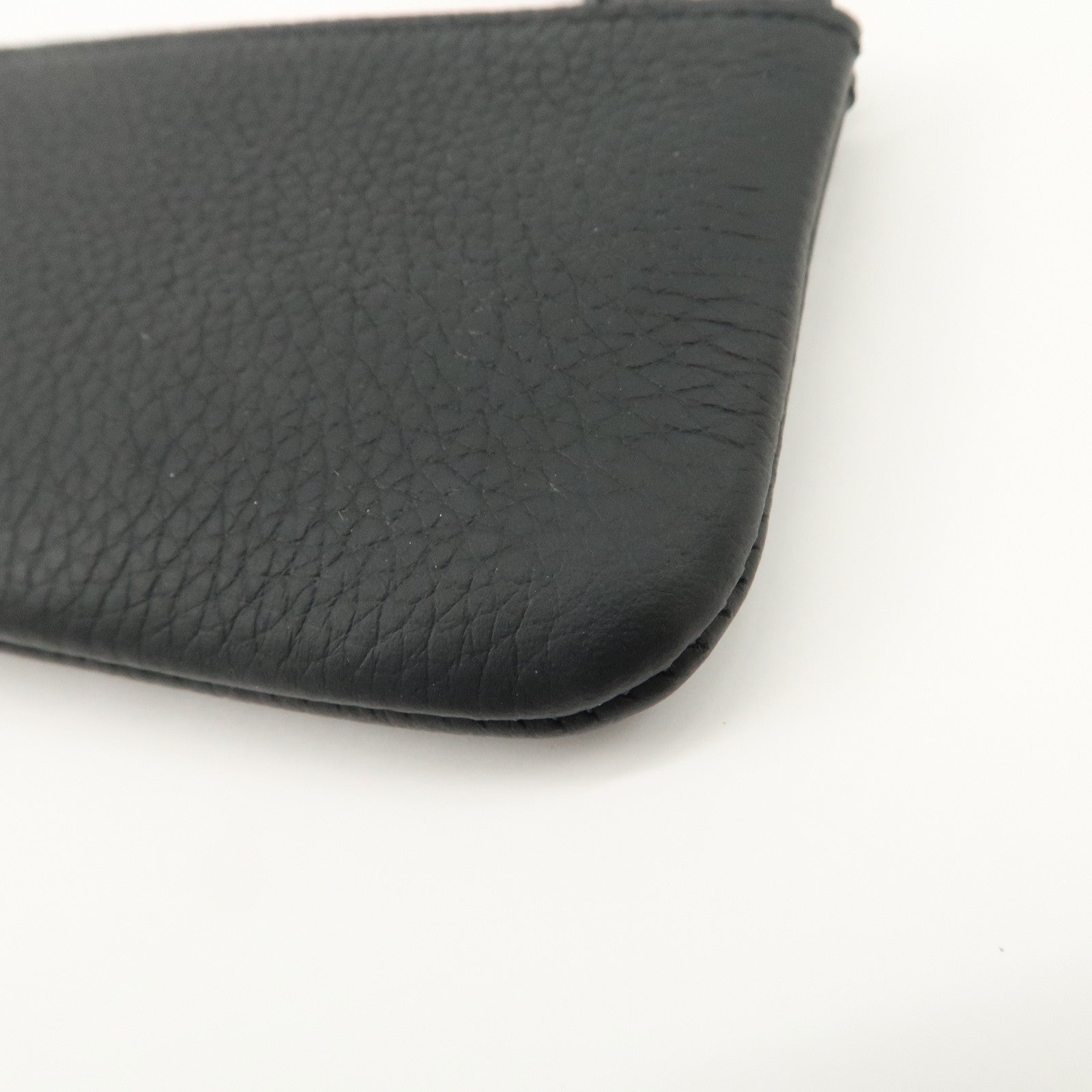 Louis Vuitton Aerogram Pochette Cles Coin Case Noir Black M81031 Used