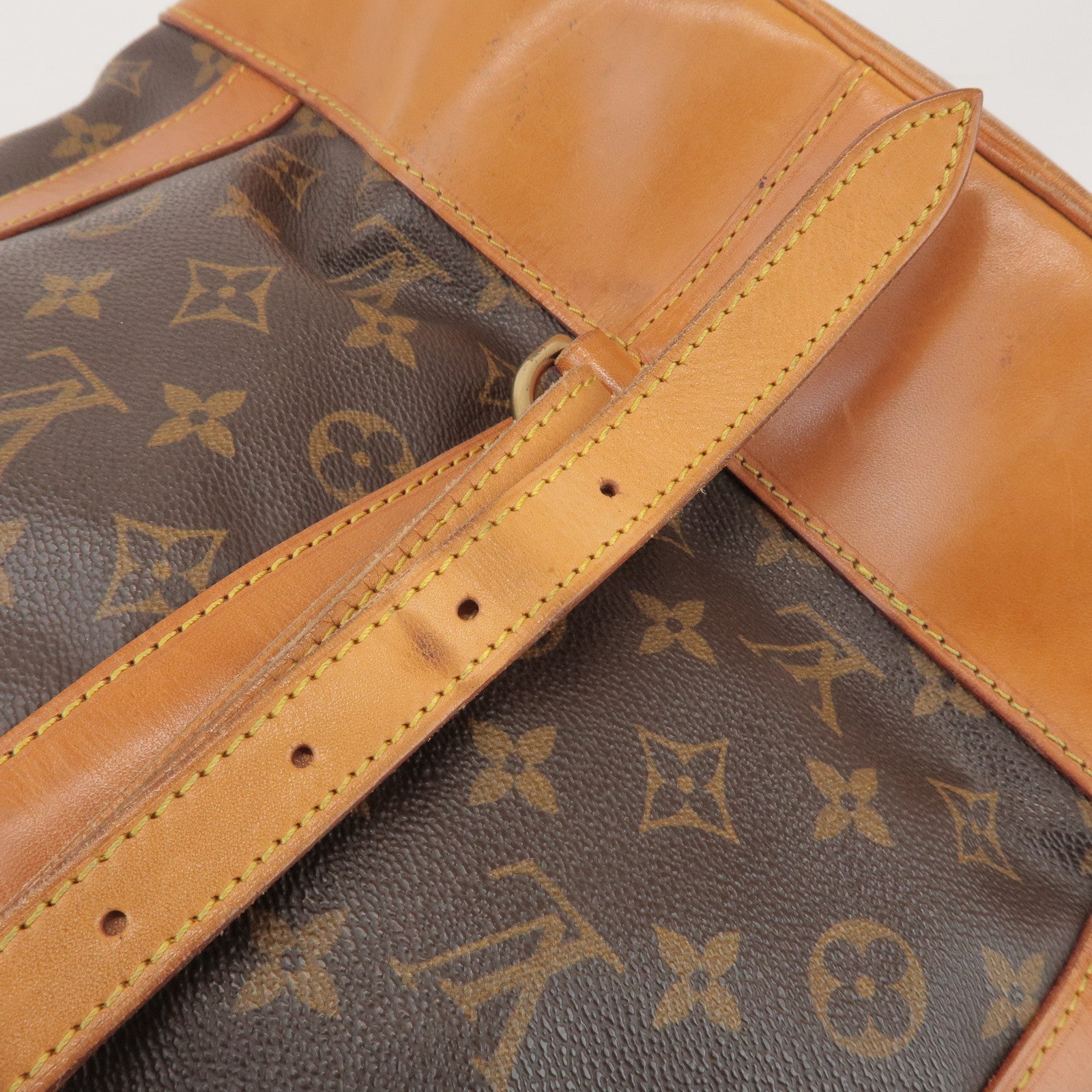 Louis Vuitton Monogram Randonnee GM Shoulder Bag Brown M42244