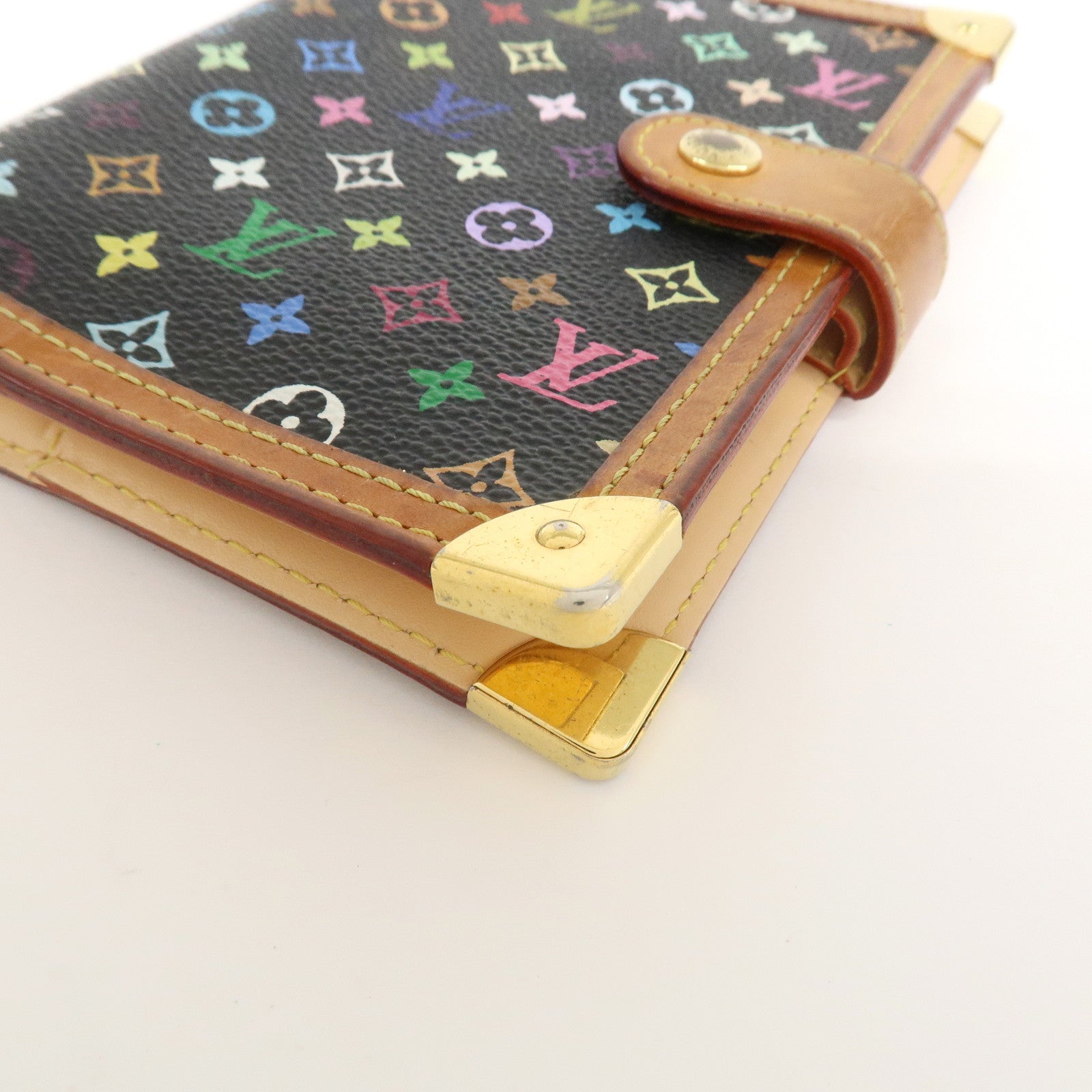 Louis Vuitton Monogram Multicolor Agenda PM Planner Cover R20895