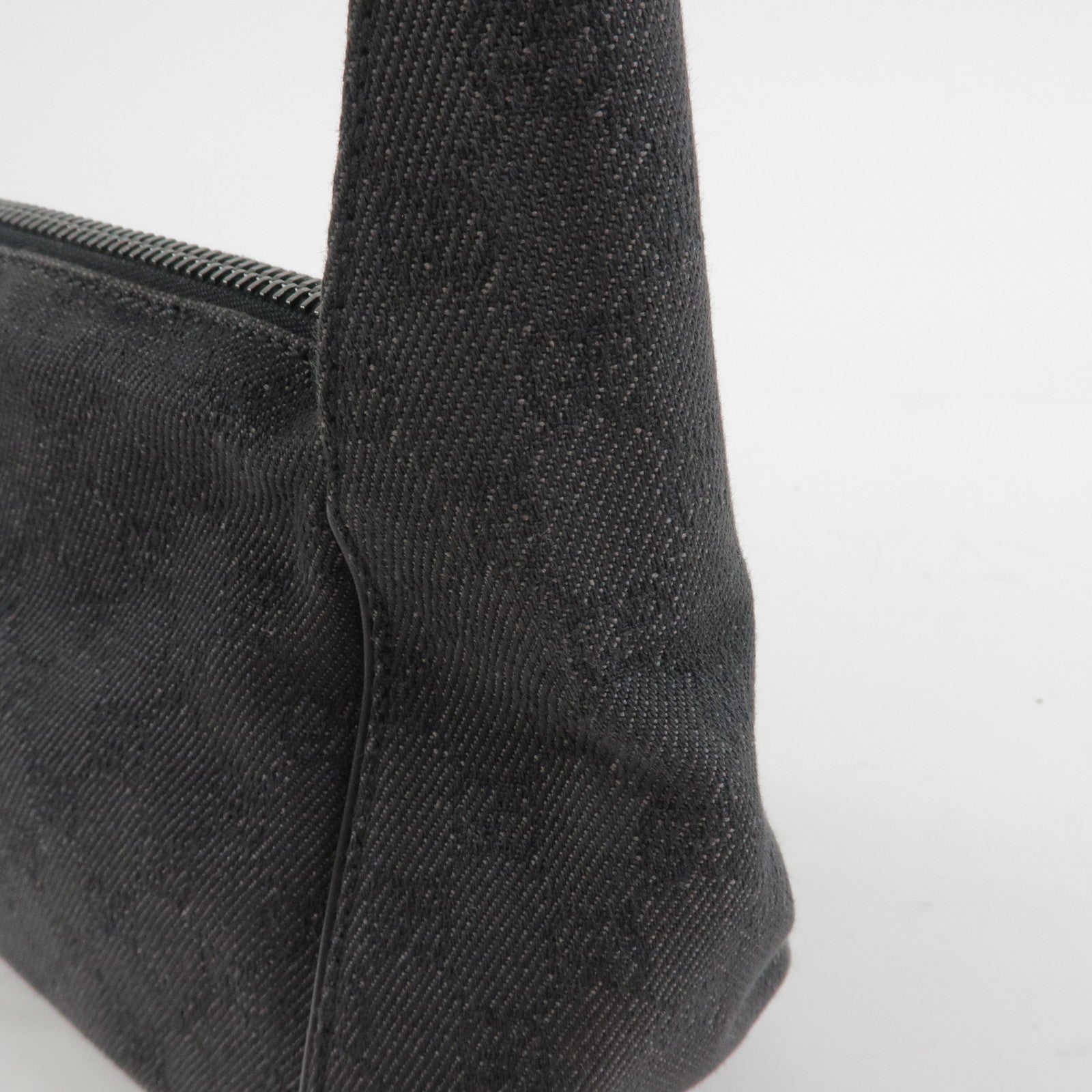 GUCCI GG Monogram Leather Shoulder Bag Hand Bag Black 101333