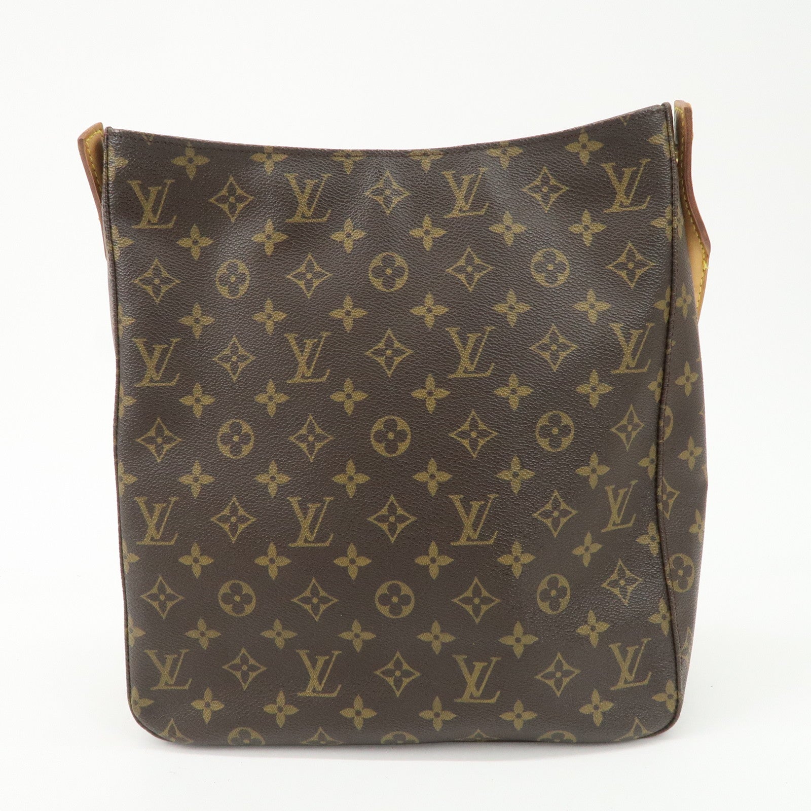 Louis Vuitton Monogram Looping GM Shoulder Bag Brown M51145