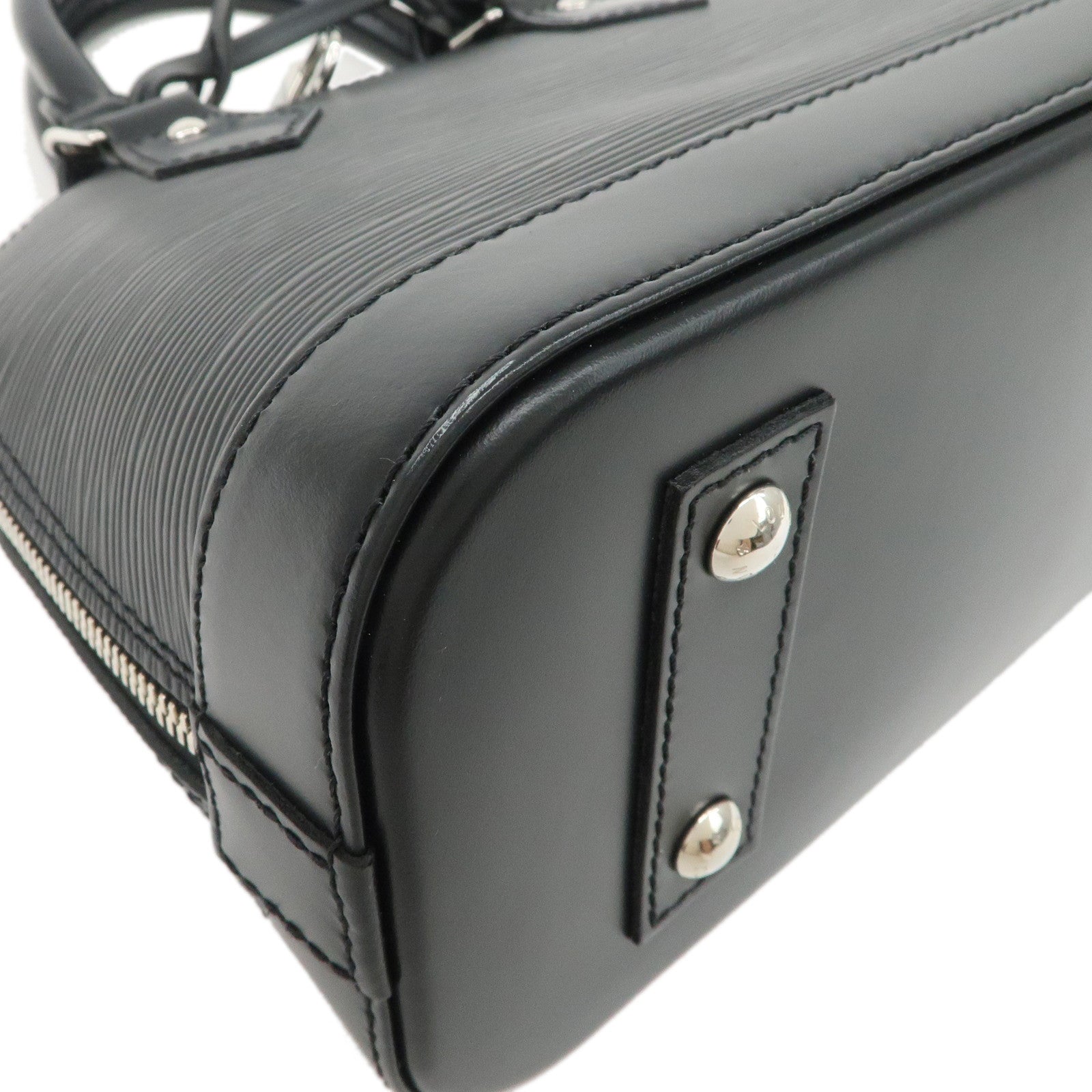 Louis Vuitton Epi Alma BB 2Way Hand Shoulder Bag Noir Black M40862
