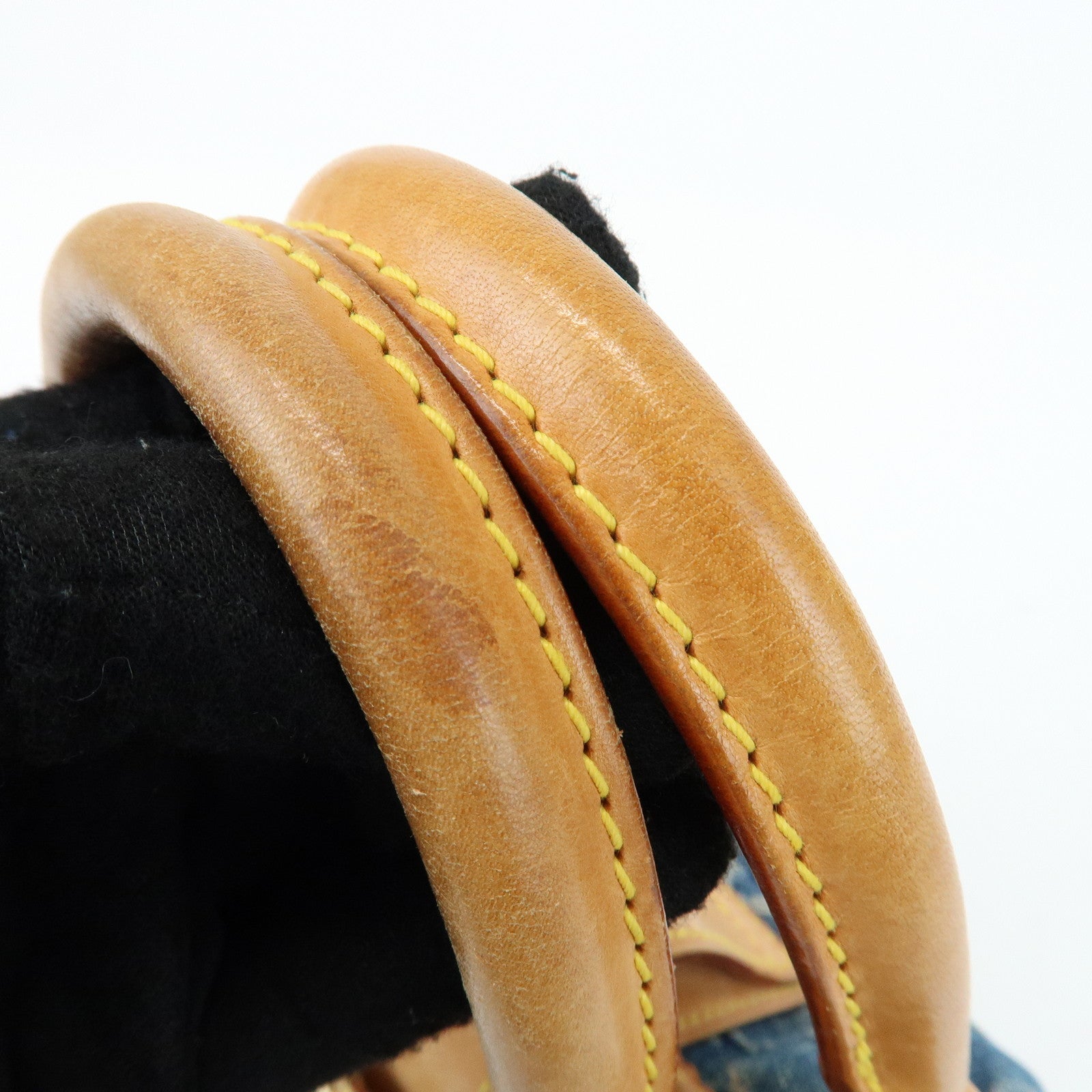 Louis Vuitton Monogram Denim Pleaty Mini Hand Bag Blue M95020