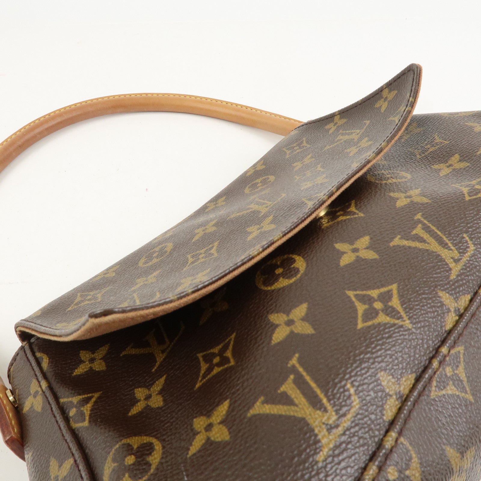 Louis Vuitton Monogram Mini Looping Shoulder Bag Brown M51147