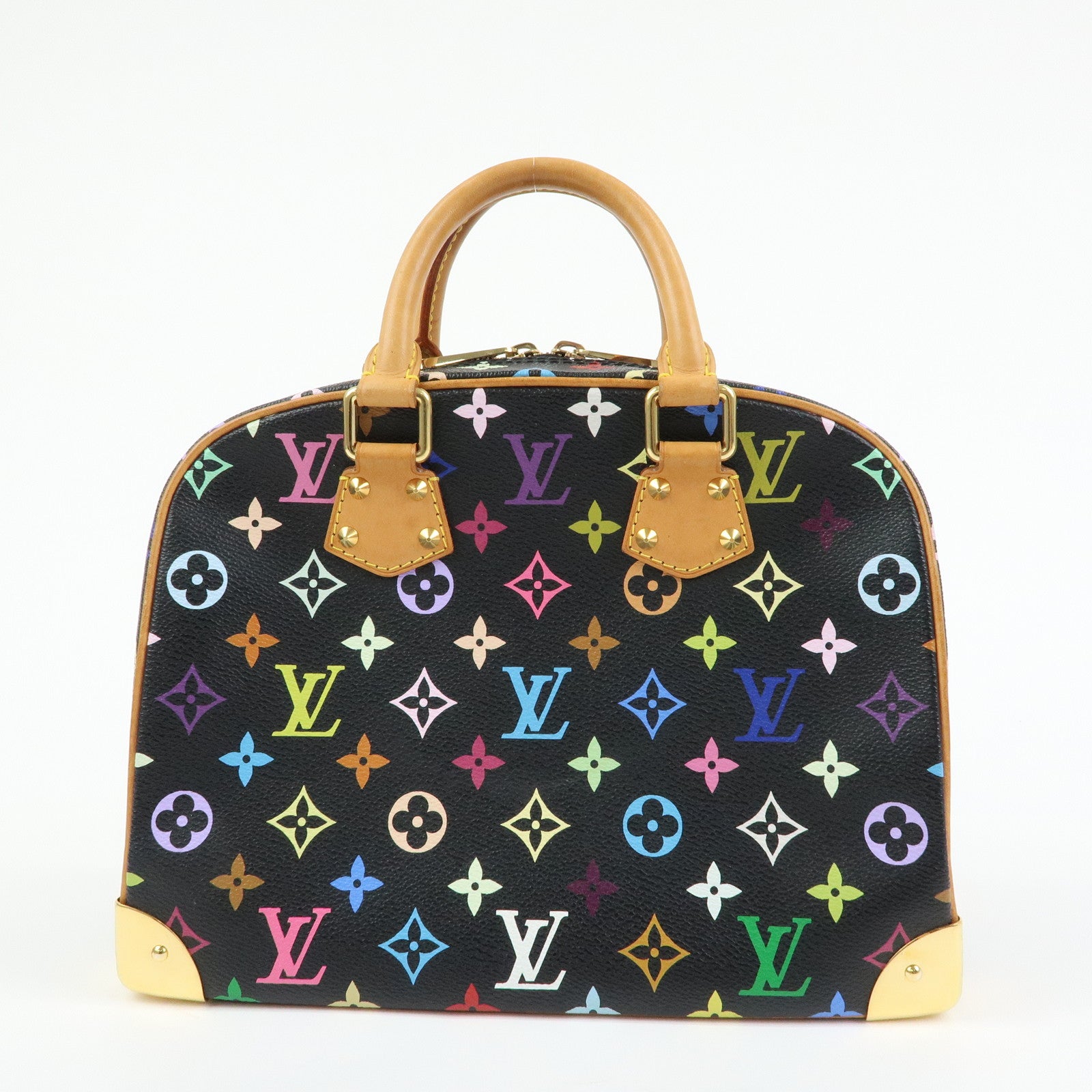 Louis Vuitton Monogram Trouville Multicolor Hand Bag Noir M92662