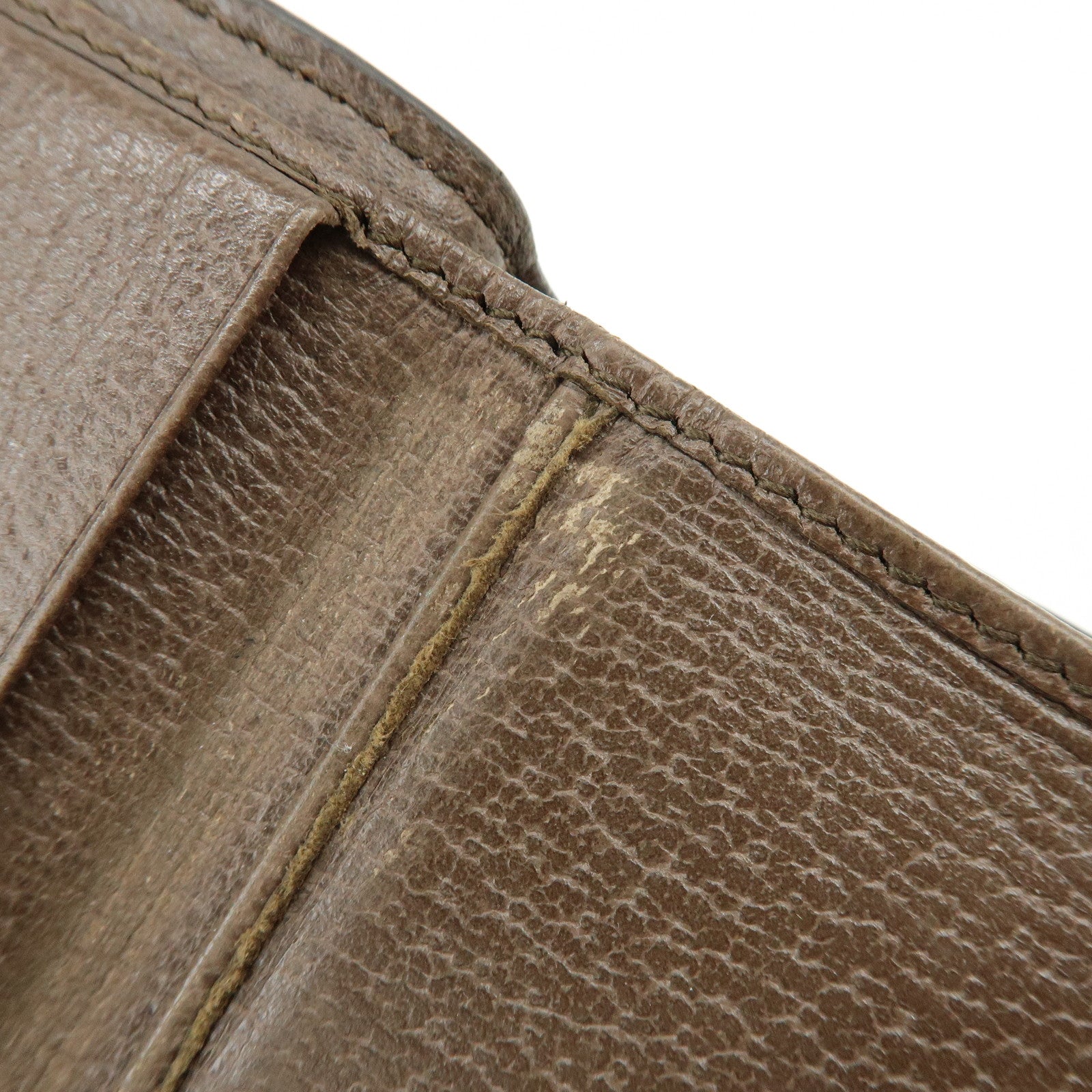 GUCCI Ophidia GG Supreme Leather Tri-Fold Compact Wallet 644334