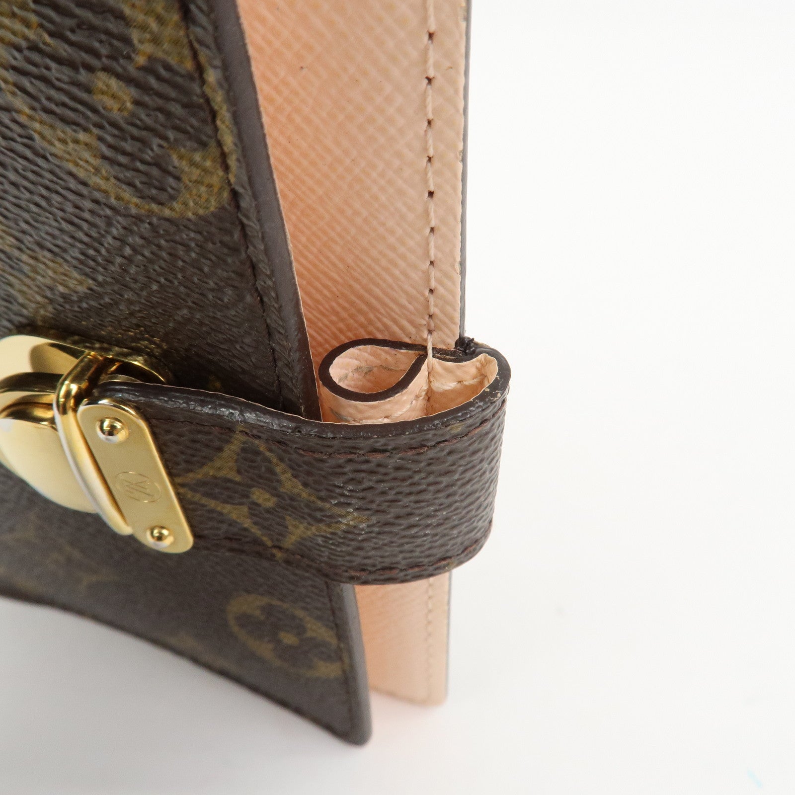 Louis Vuitton Monogram Agenda Koala PM Planner Cover Brown R21013