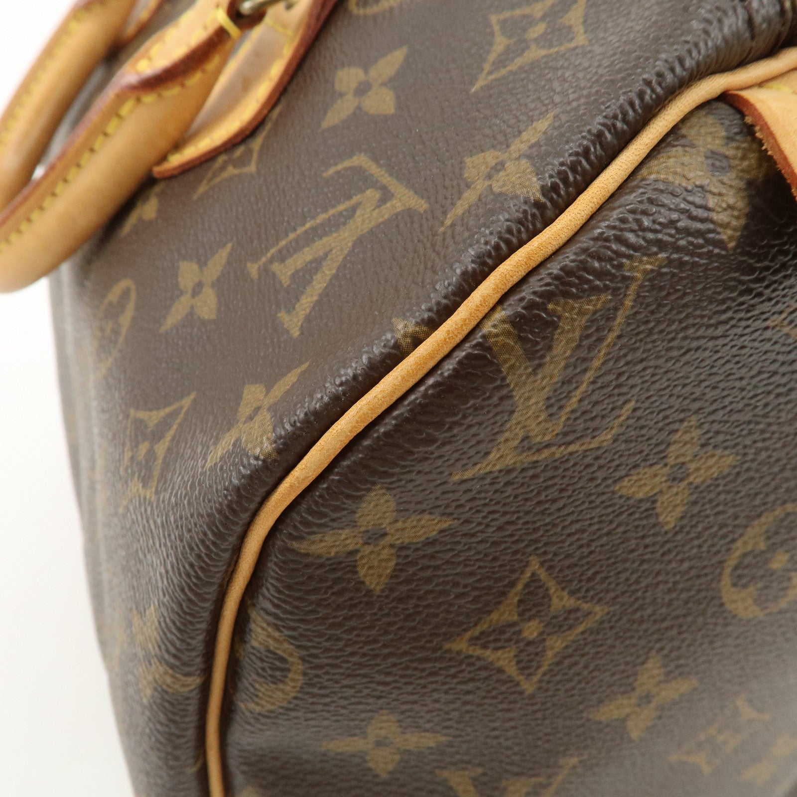 Louis Vuitton Monogram Speedy 30 Hand Bag Boston Bag M41526 Used