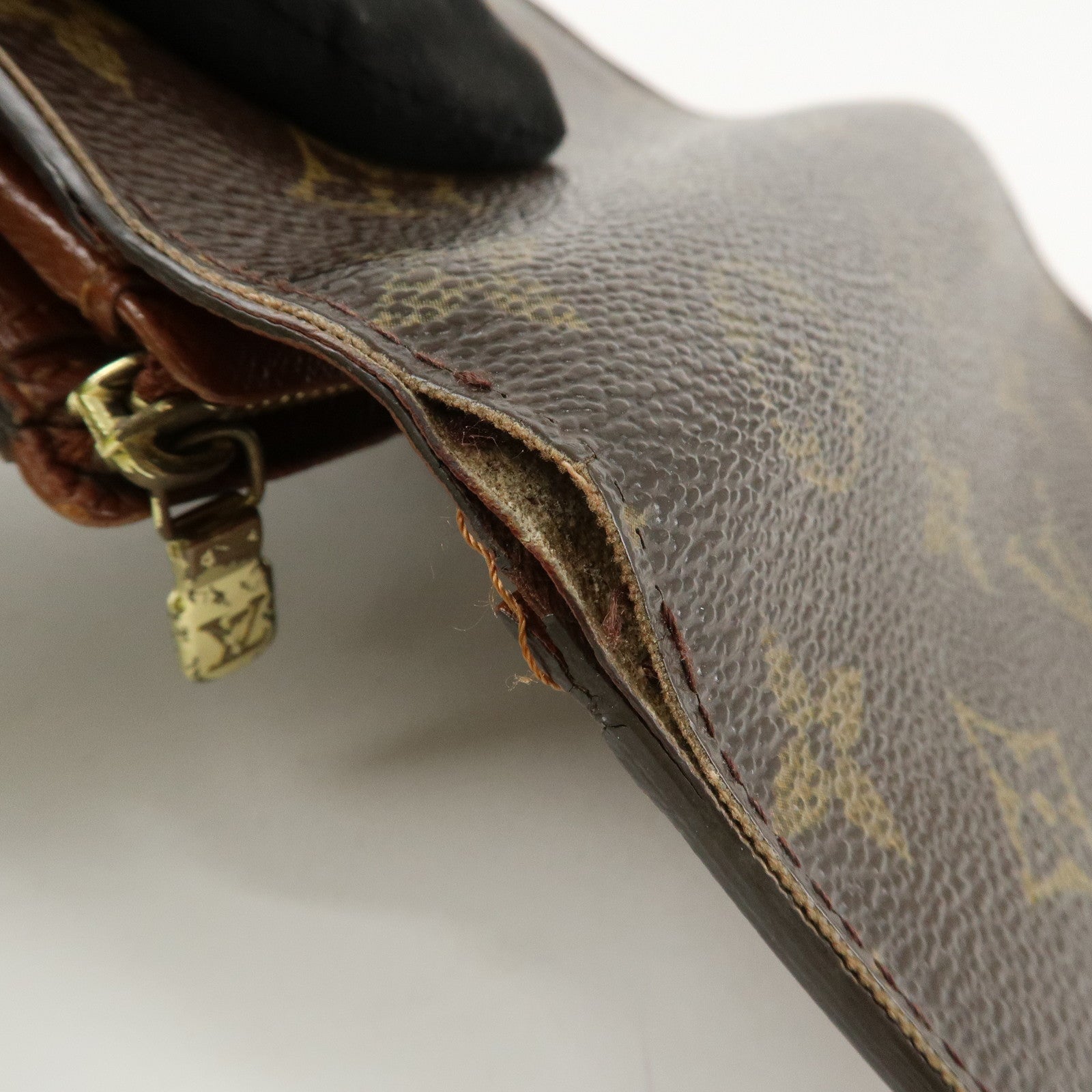 Louis Vuitton Set of 2 Monogram Canvas Wallet M61723 M61736 Used