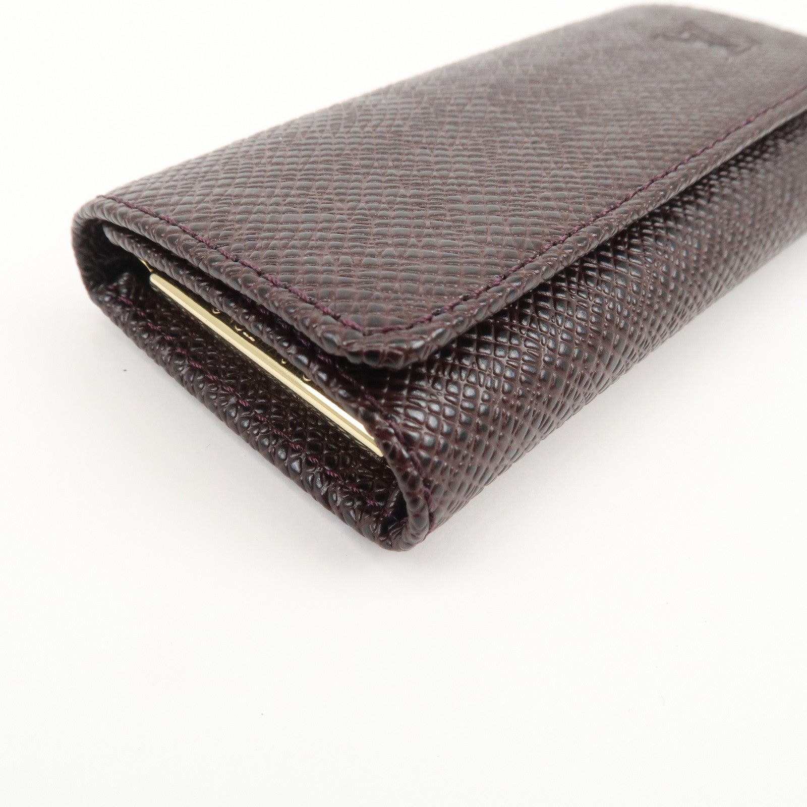 Louis Vuitton Taiga Multicles 4 Key Case Key Holder Grizzly M30528