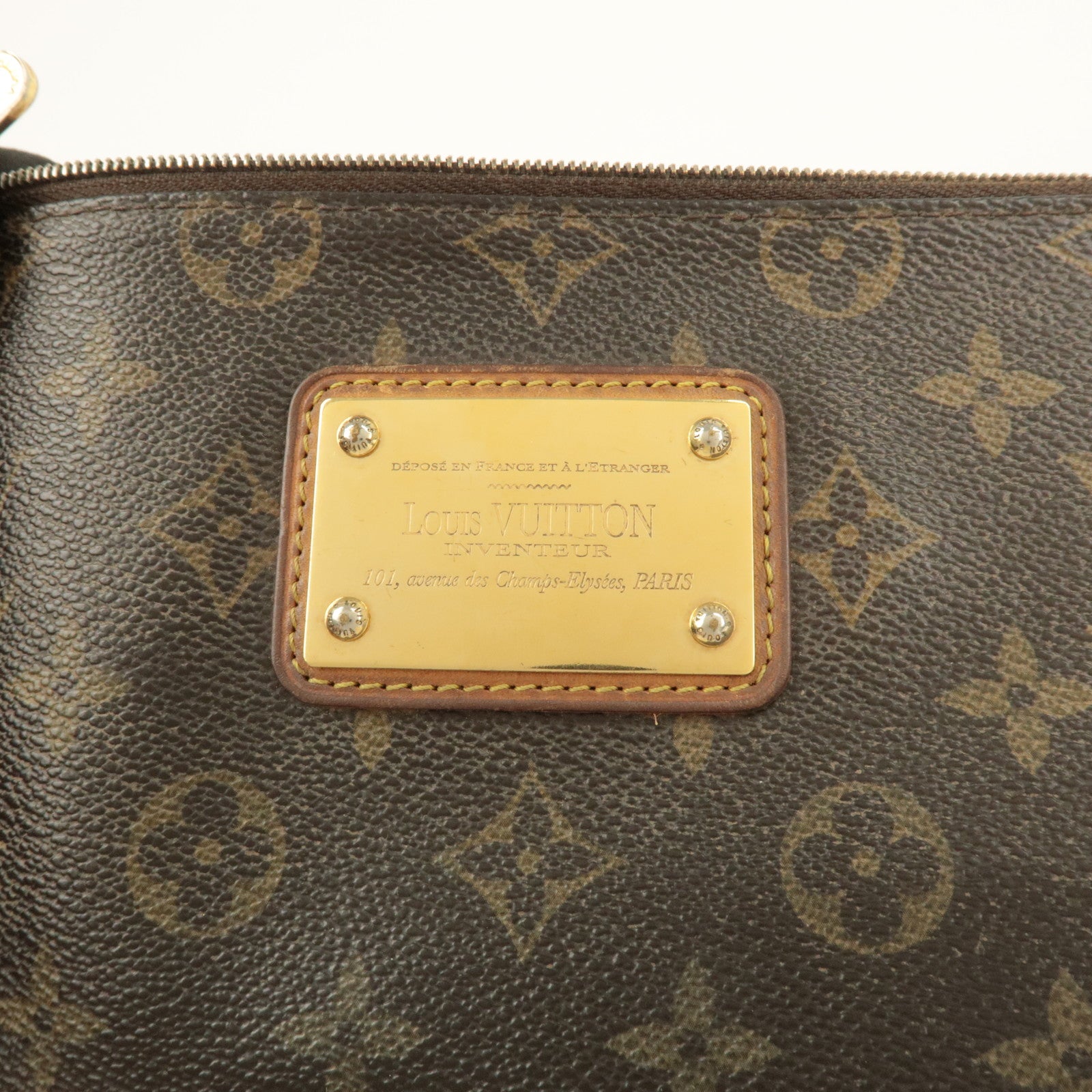 Louis Vuitton Monogram Sophie 2Way Chain Shoulder Bag Brown M40158