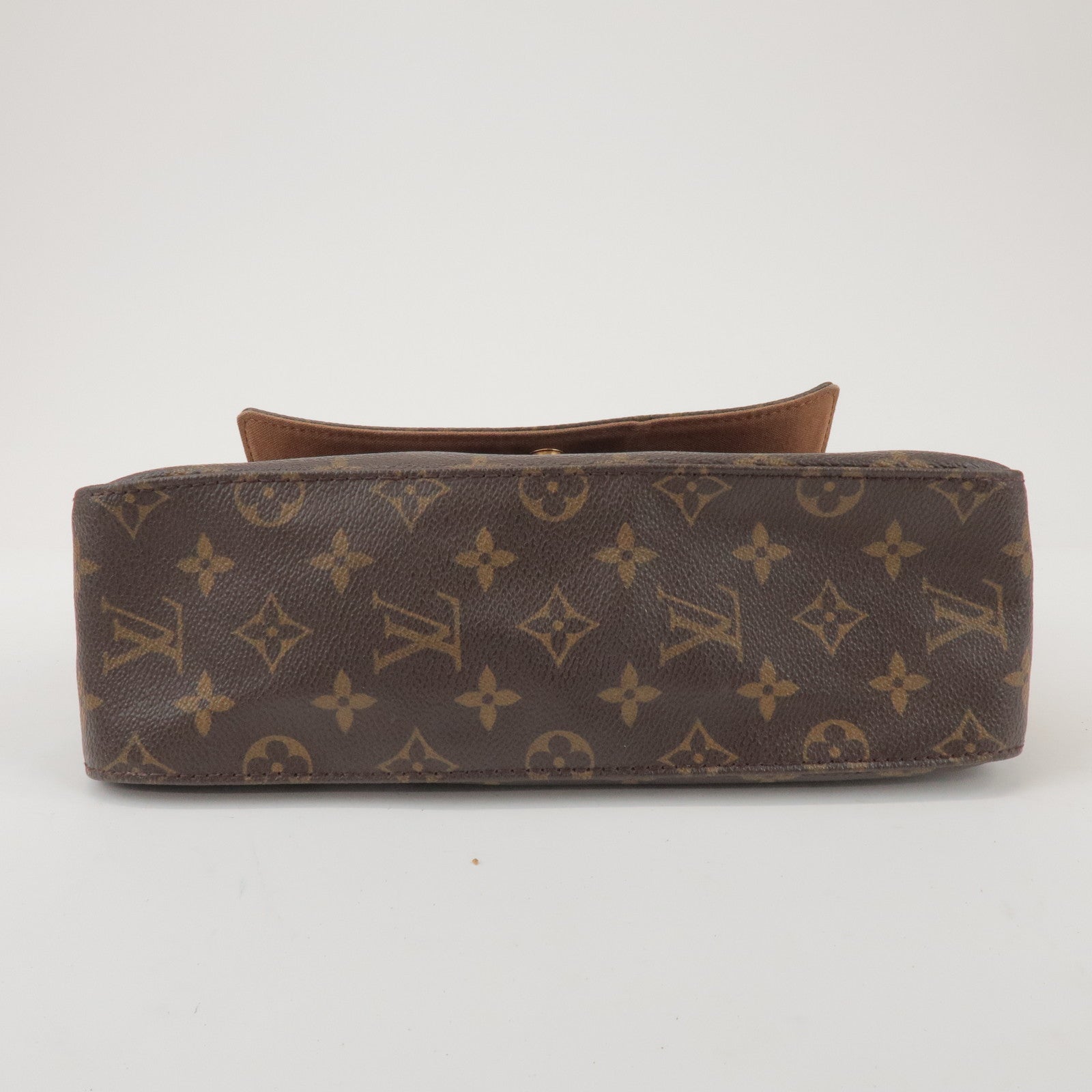 Louis Vuitton Monogram Mini Looping Shoulder Bag Brown M51147