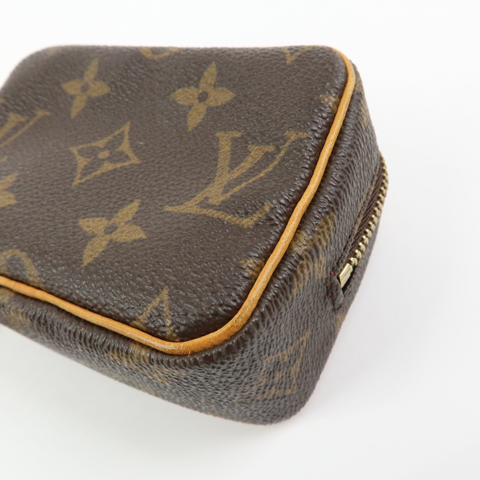 Louis Vuitton Monogram Trousses Wapity Mini Pouch Brown M58030