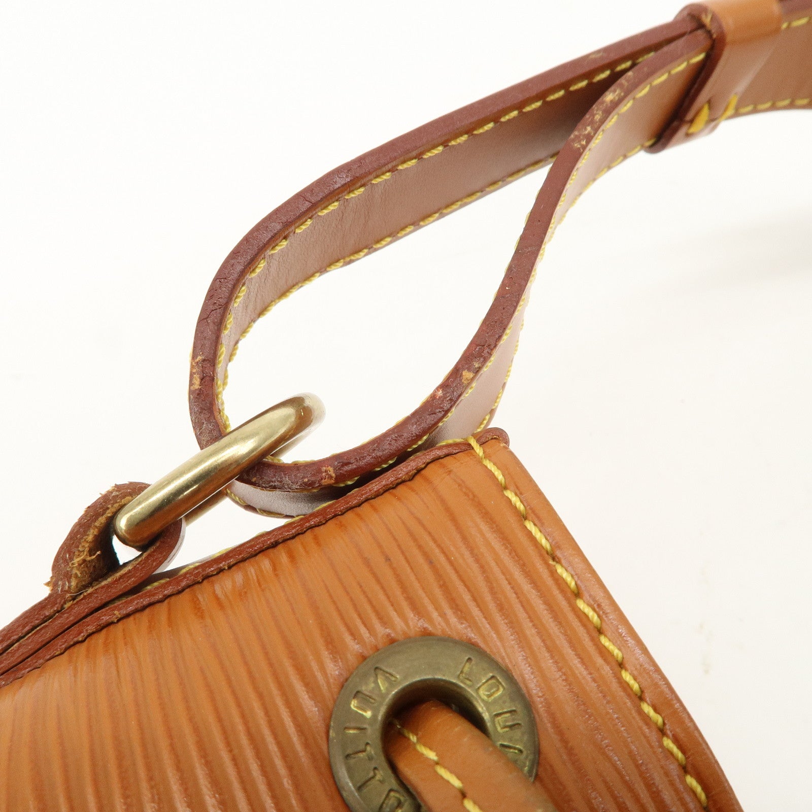 Louis Vuitton Epi Leather Petit Noe Shoulder Bag Zipang Gold M44108