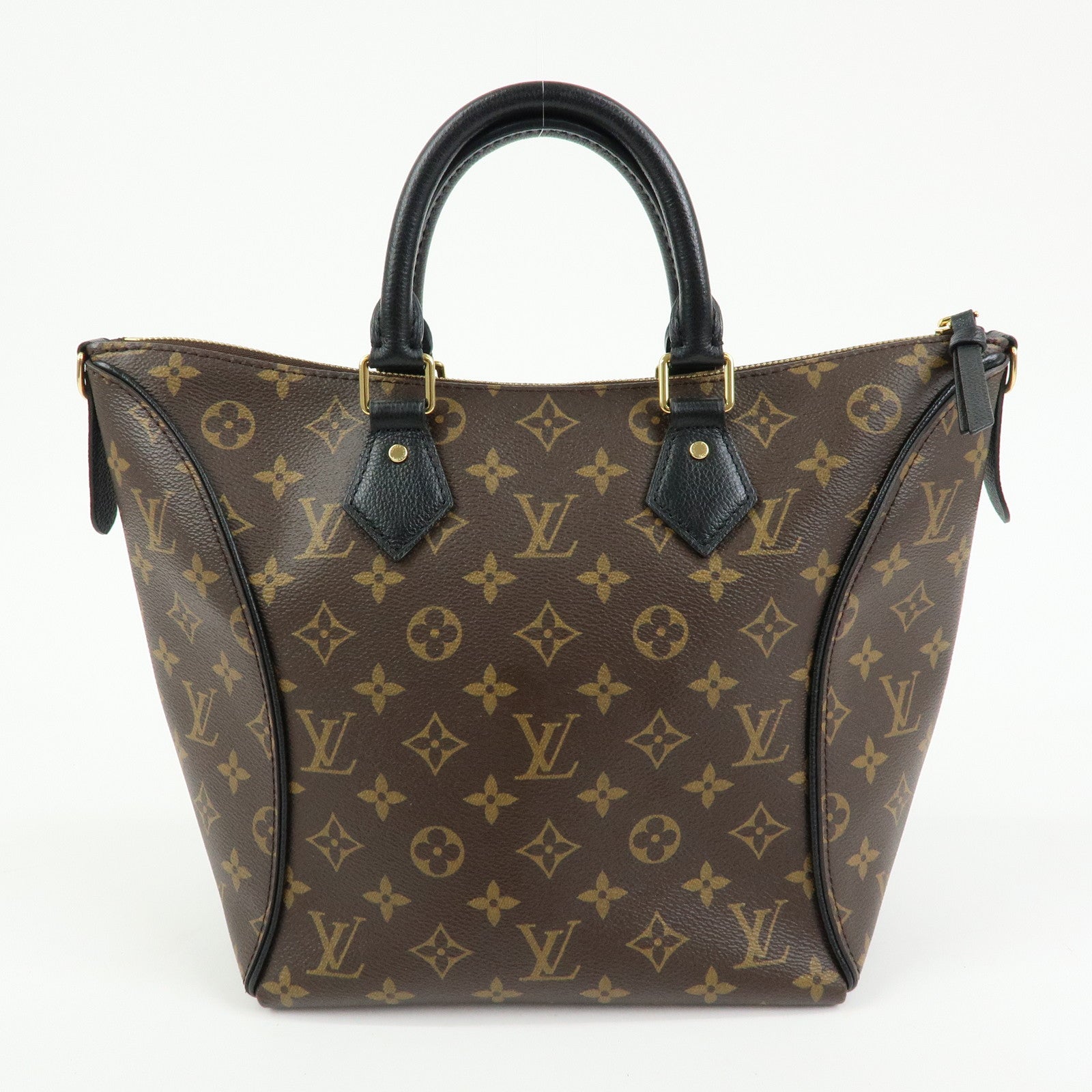 Louis Vuitton Monogram Canvas Leather Tournelle PM 2Way Bag M44057
