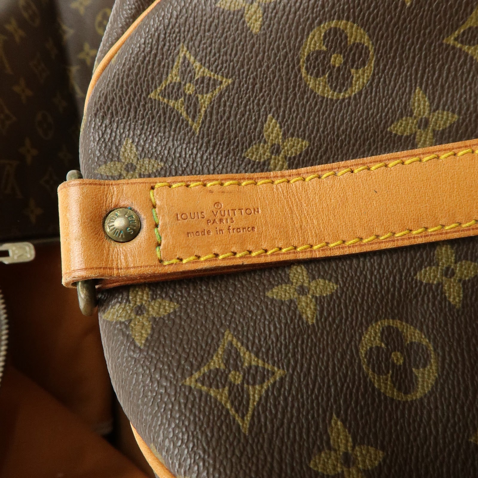 Louis Vuitton Monogram Keep All Bandouliere 60 Boston Bag M41412