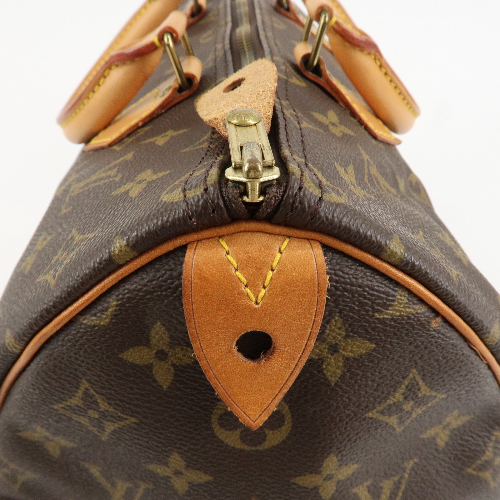 Louis Vuitton Monogram Speedy 35 Boston Bag Hand Bag M41524 Used