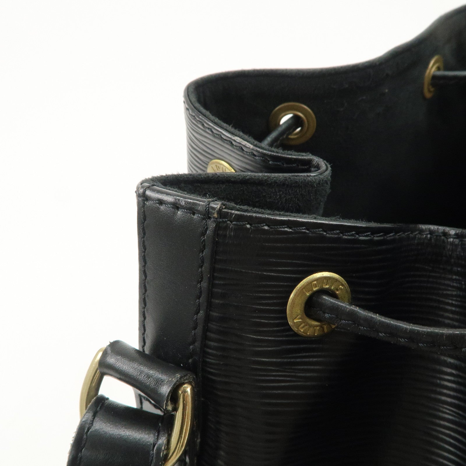 Louis Vuitton Epi Petit Noe Shoulder Bag Noir Black M59012