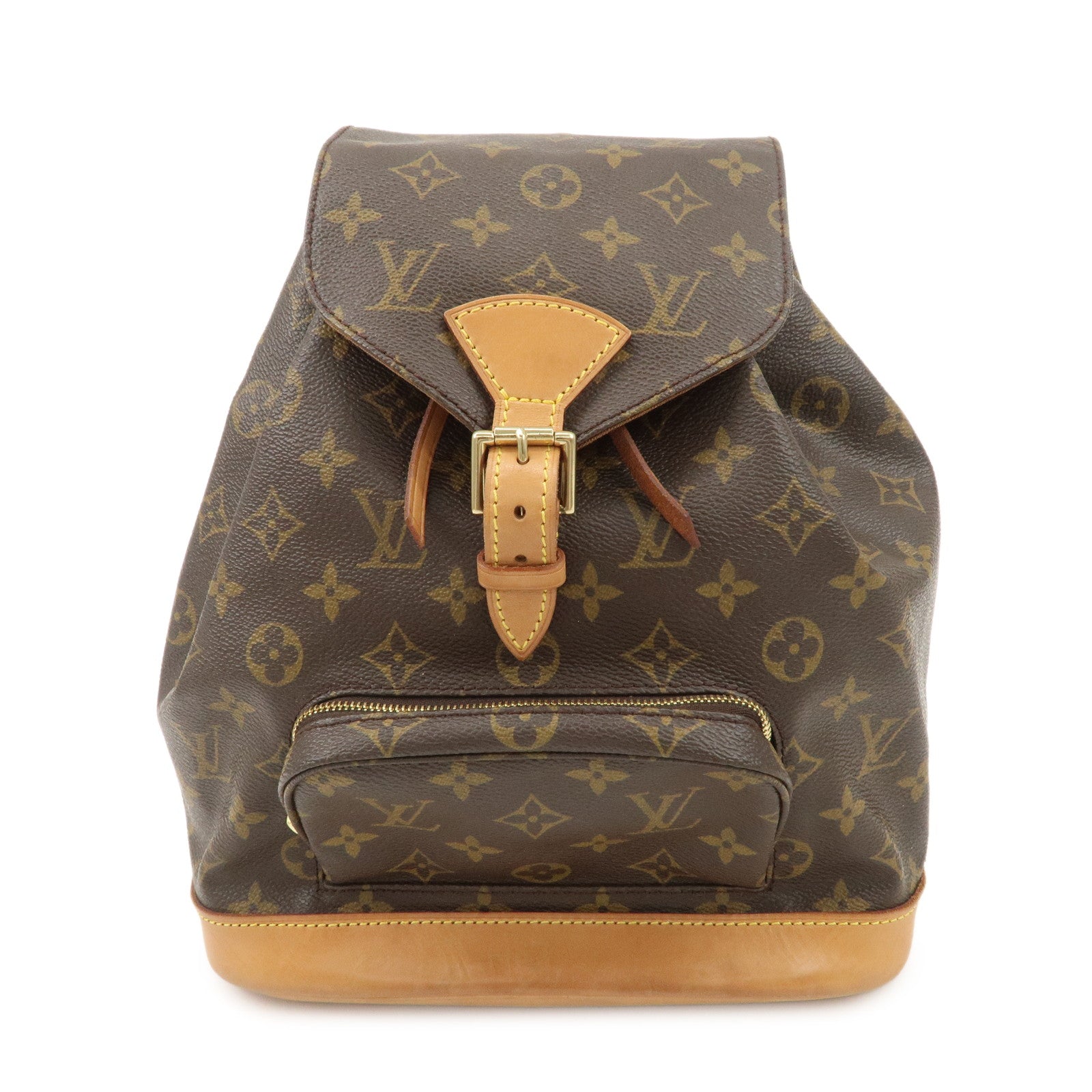 Louis Vuitton Monogram Montsouris MM Backpack Brown M51136